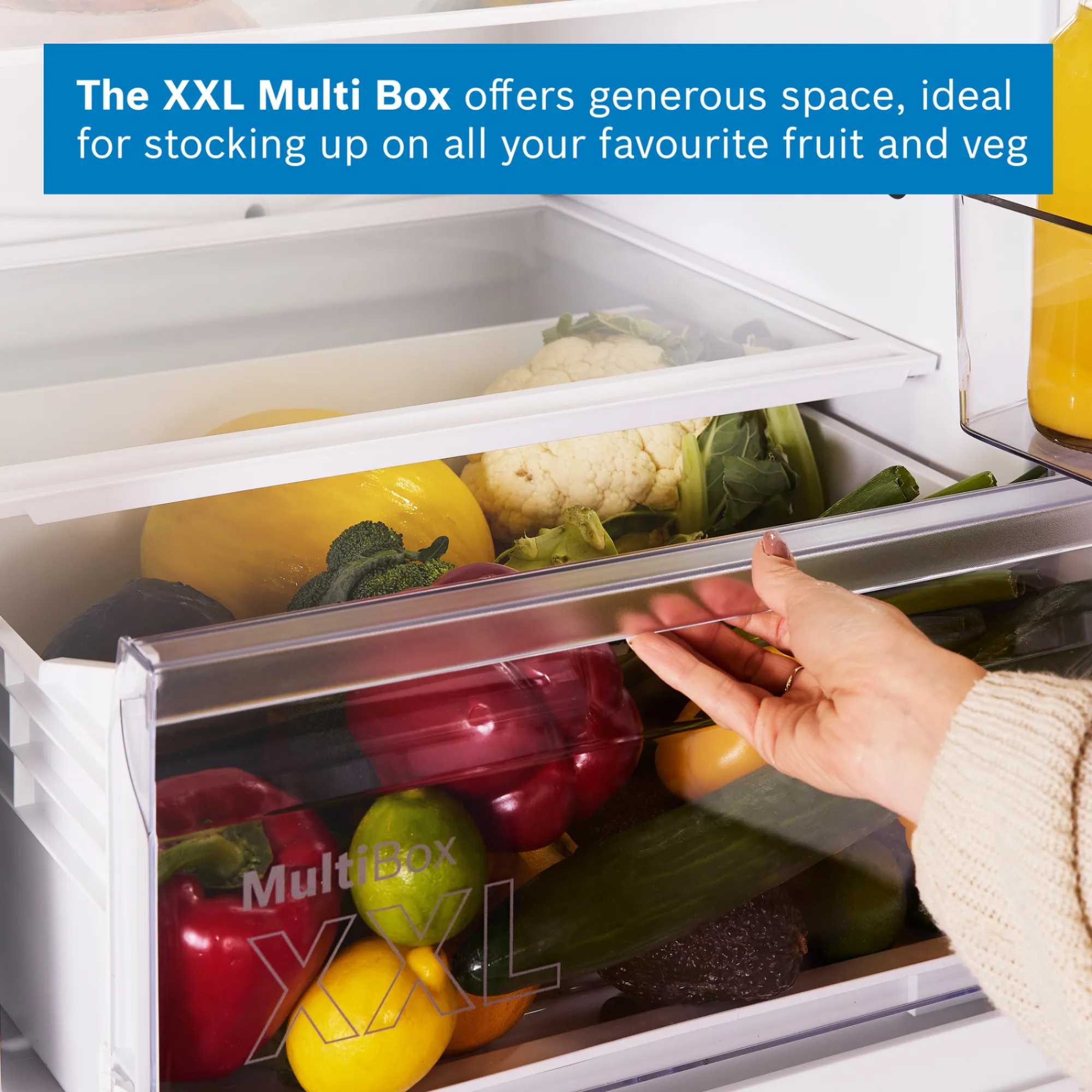 KIV87NSE0G Series 2 280l Low Frost Integrated Fridge Freezer