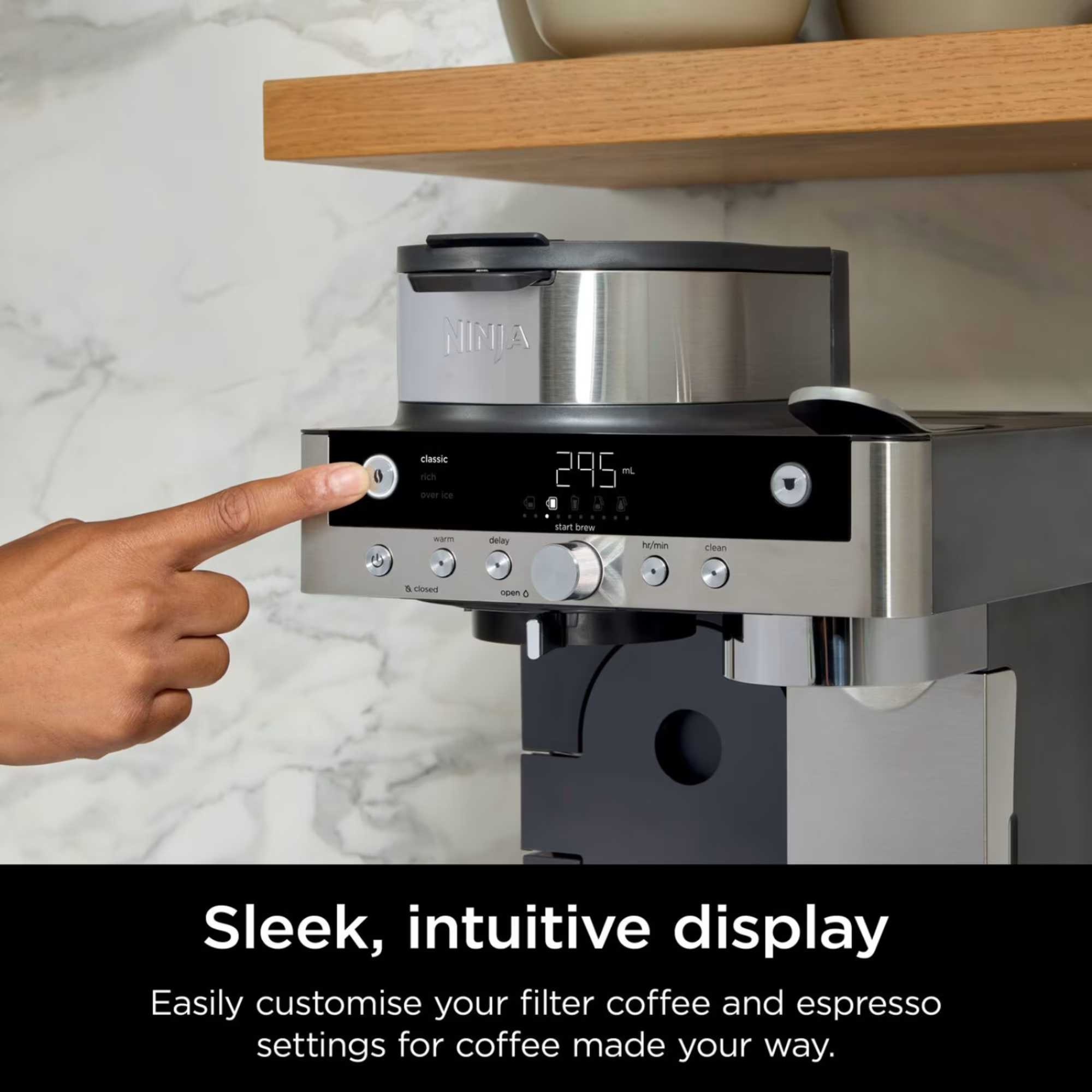 CFN802UK Prestige DualBrew System Coffee Machine - Black
