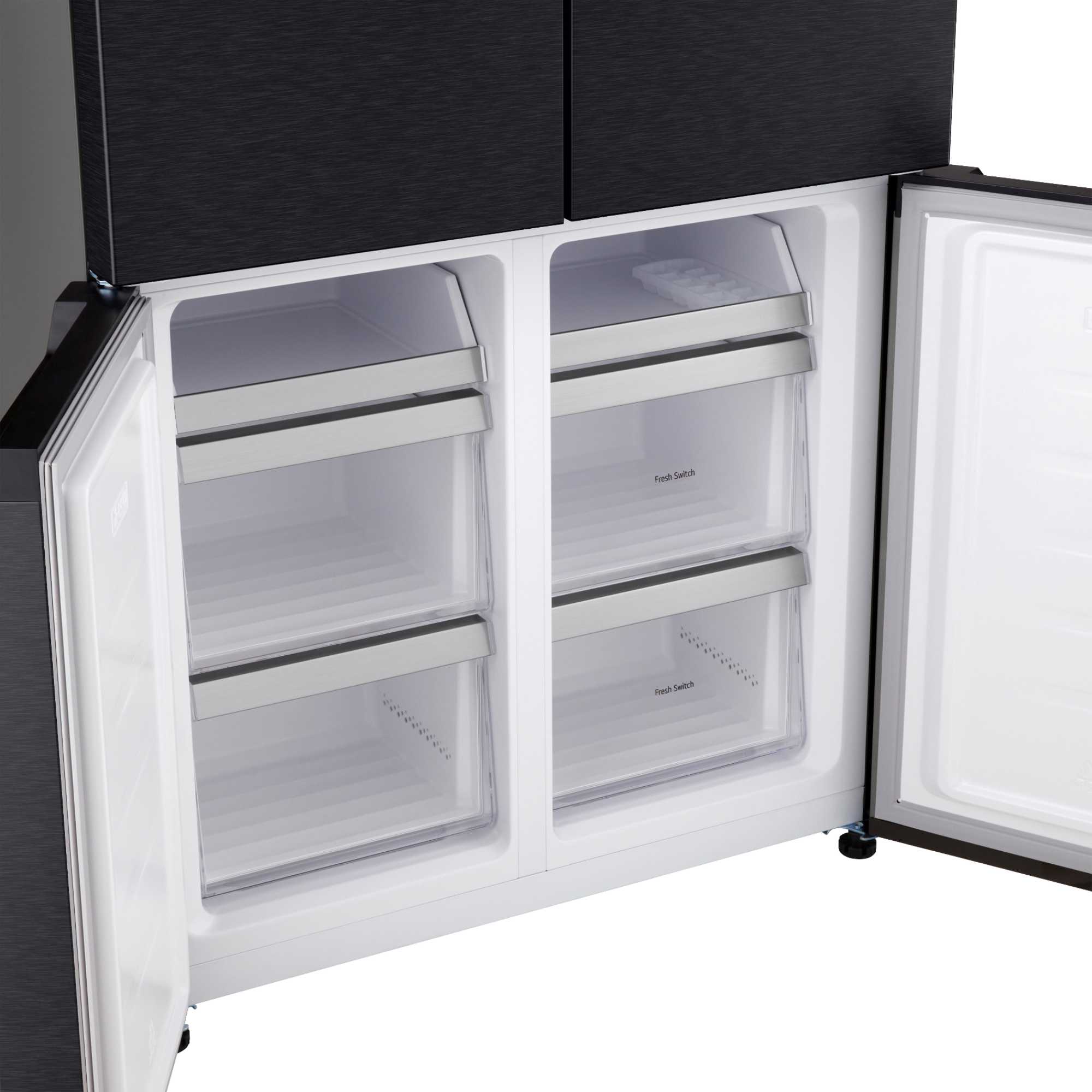 American Style Fridge Freezer Total No Frost - Black - GMM42ABBEH