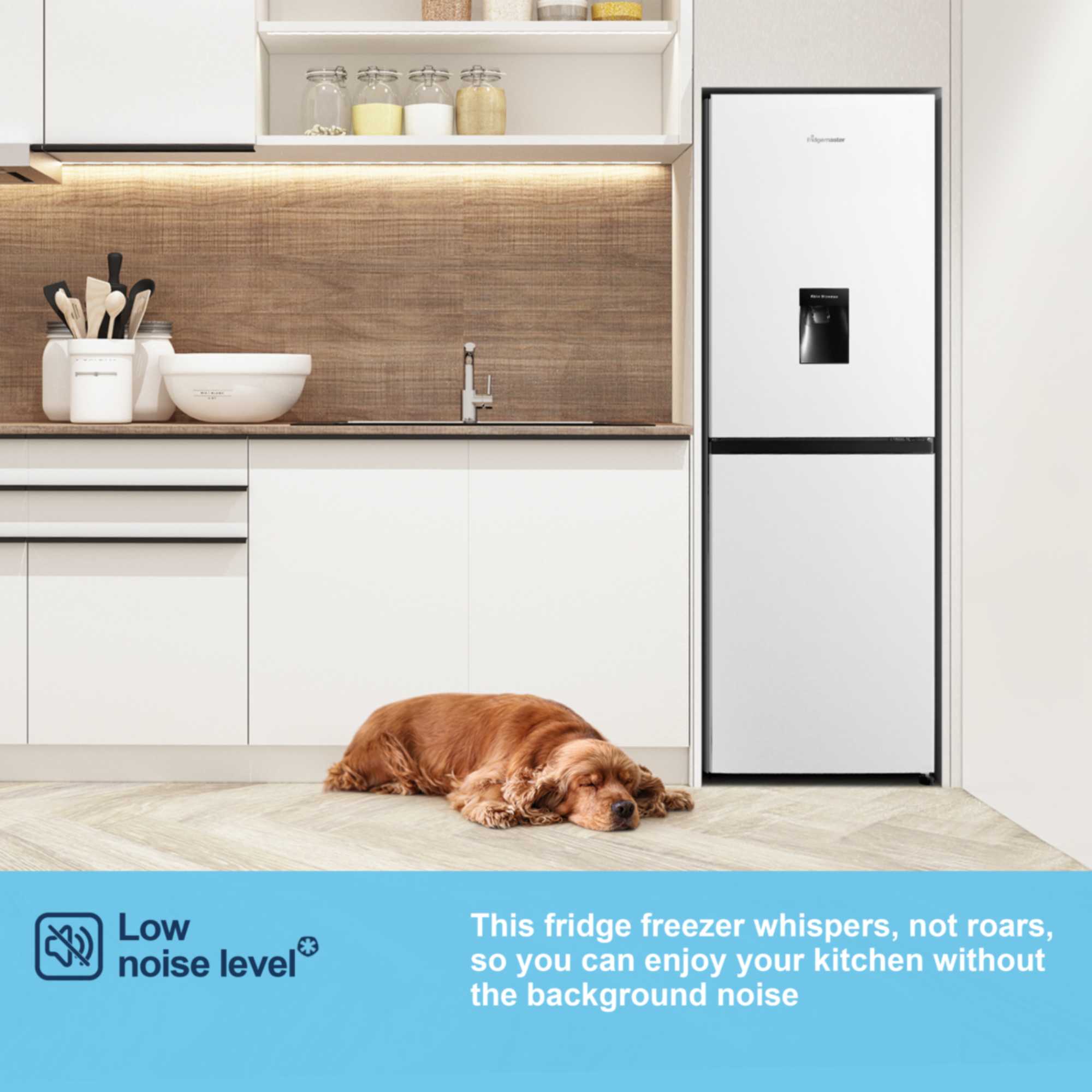 MC55240DE 252l Fridge Freezer with Water Dispenser