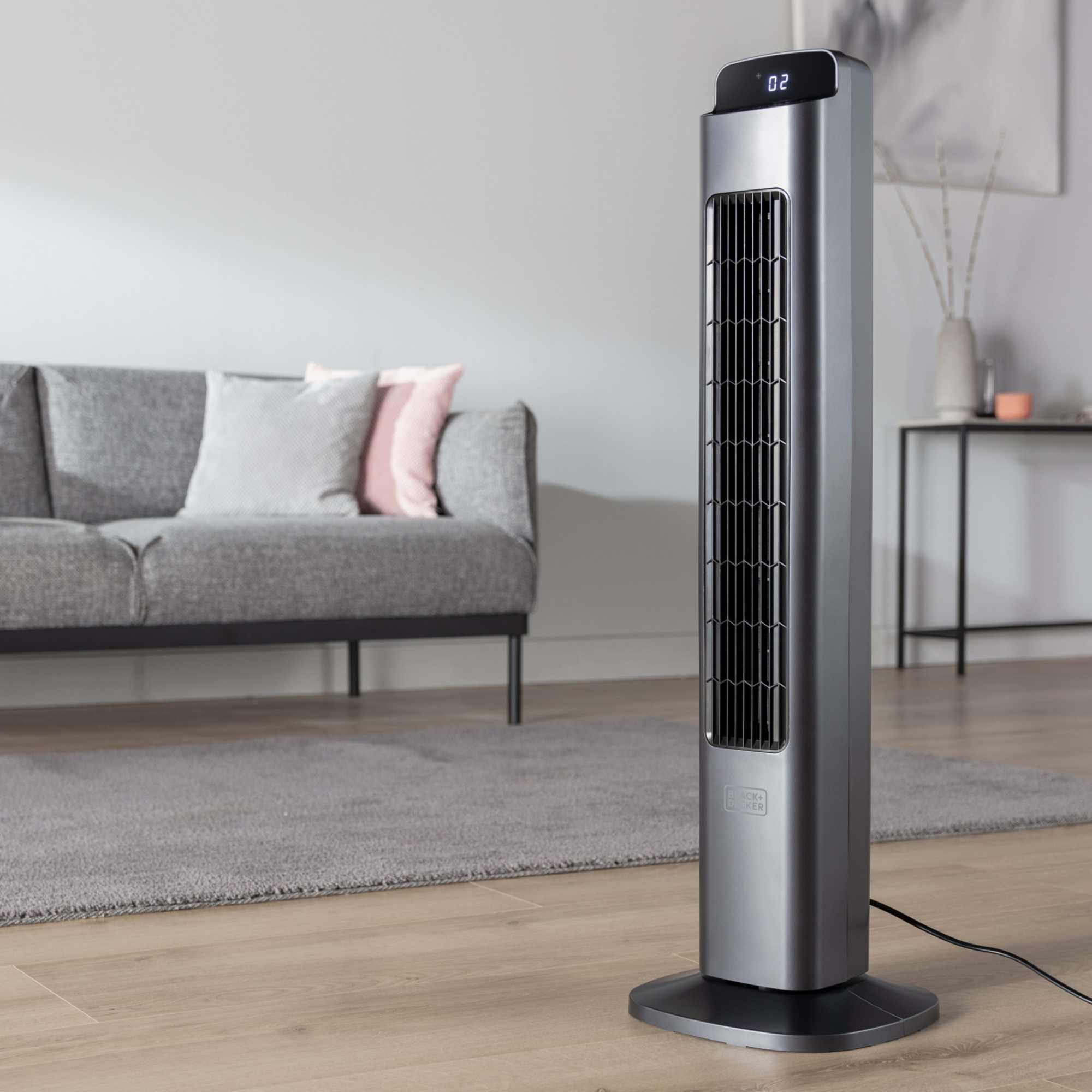 BXFT50008GB Smart Tower Fan - Black