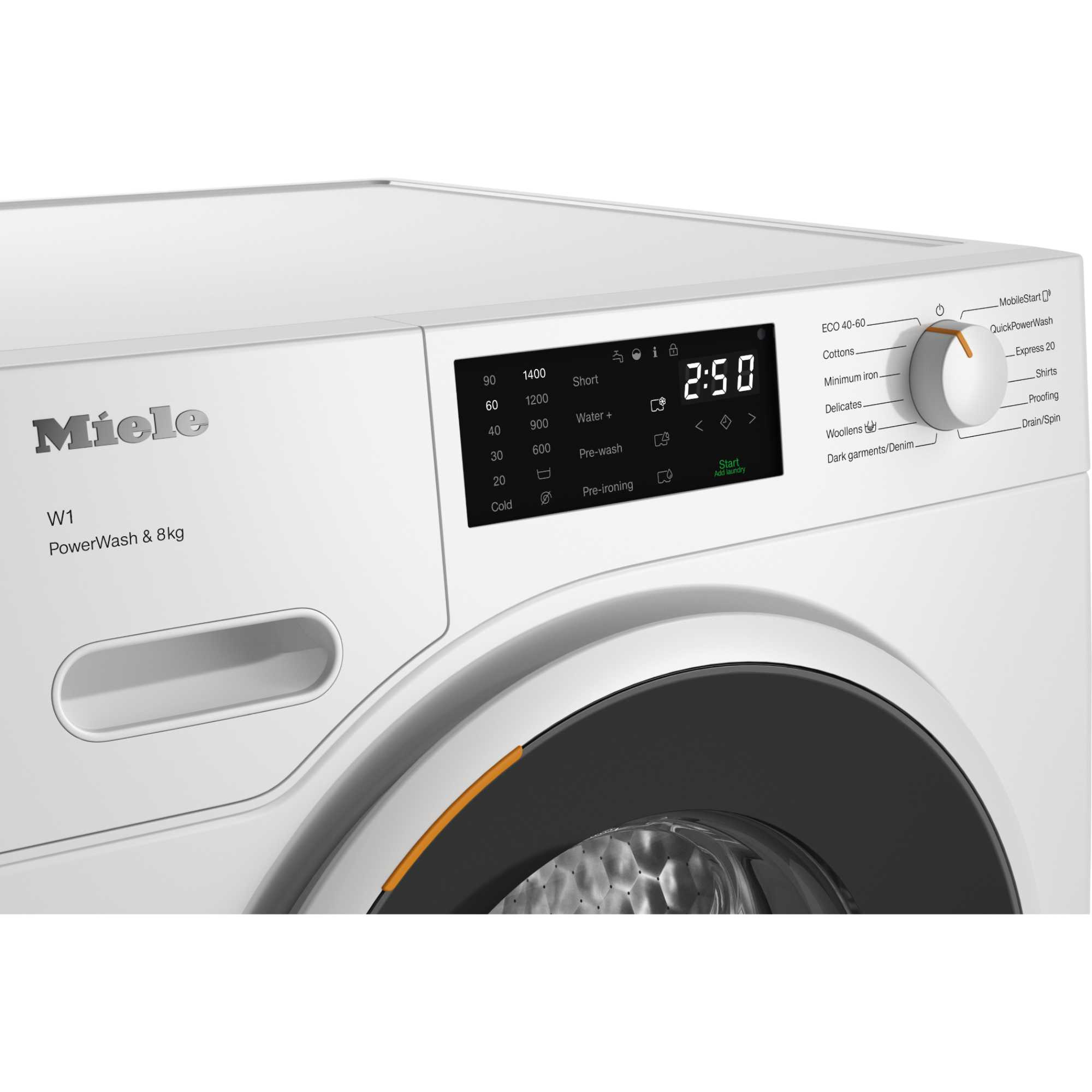 W1 PWash 8kg 1400rpm Washing Machine - WWB360 WCS