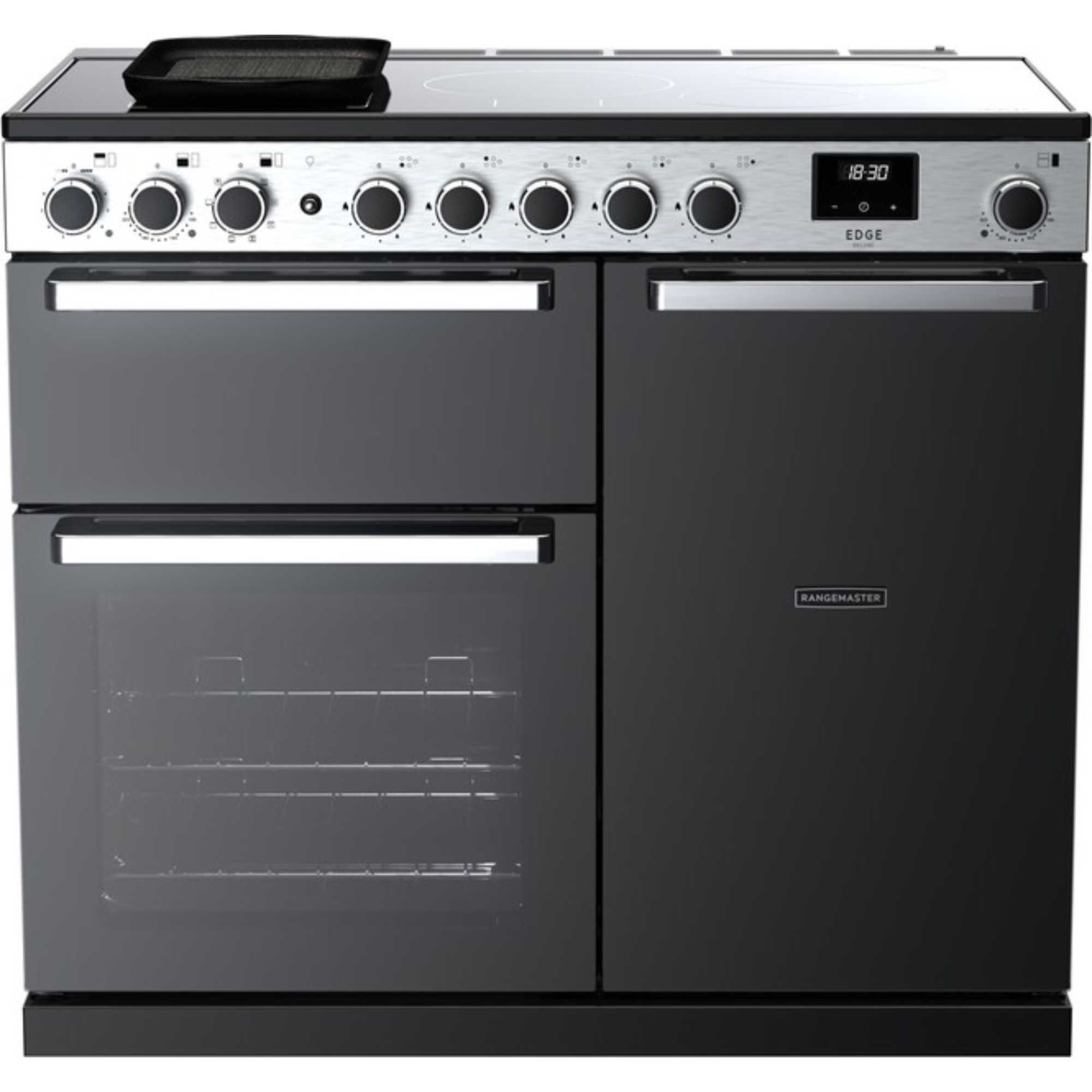 Edge Deluxe 100 100cm Electric Range Cooker - EDDL100EIGBLK/CM1