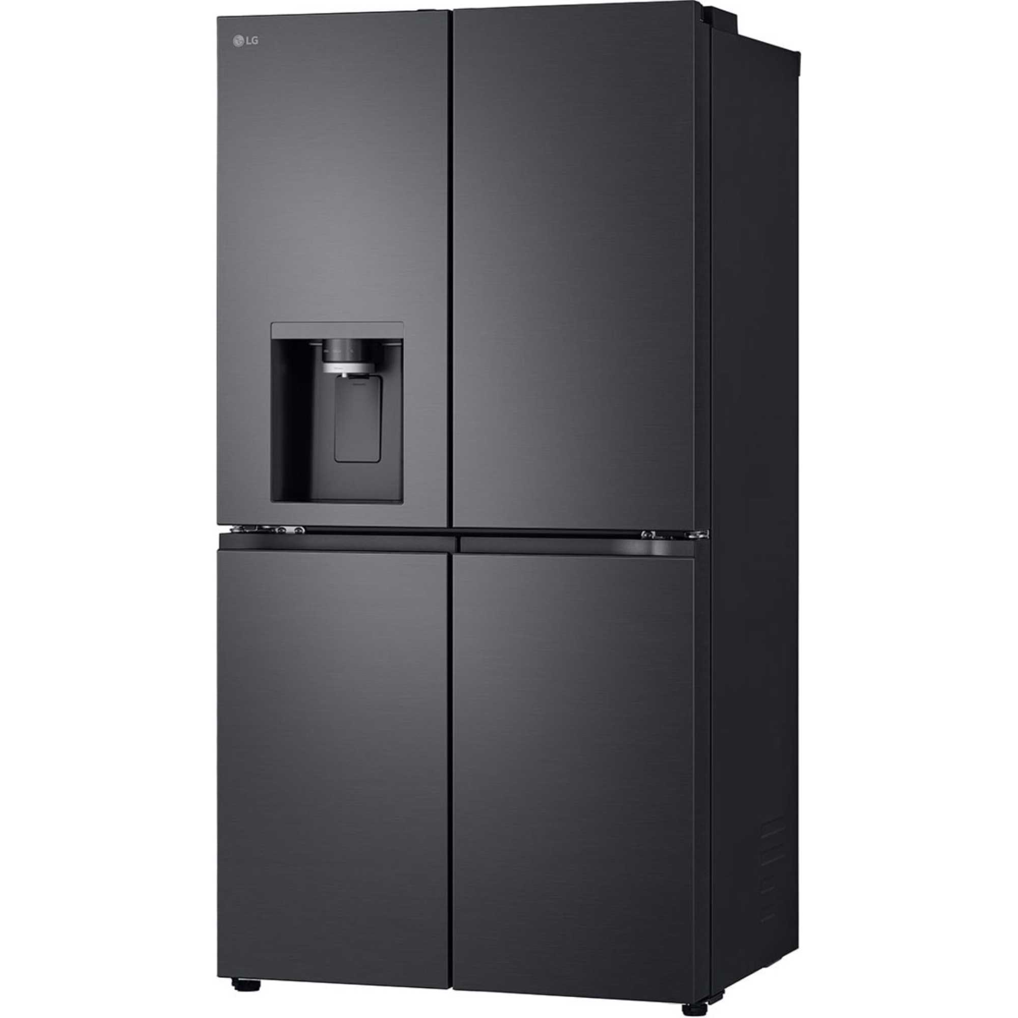 GMF960EV4E NatureFRESH American Style Fridge Freezer - Essence Black Steel