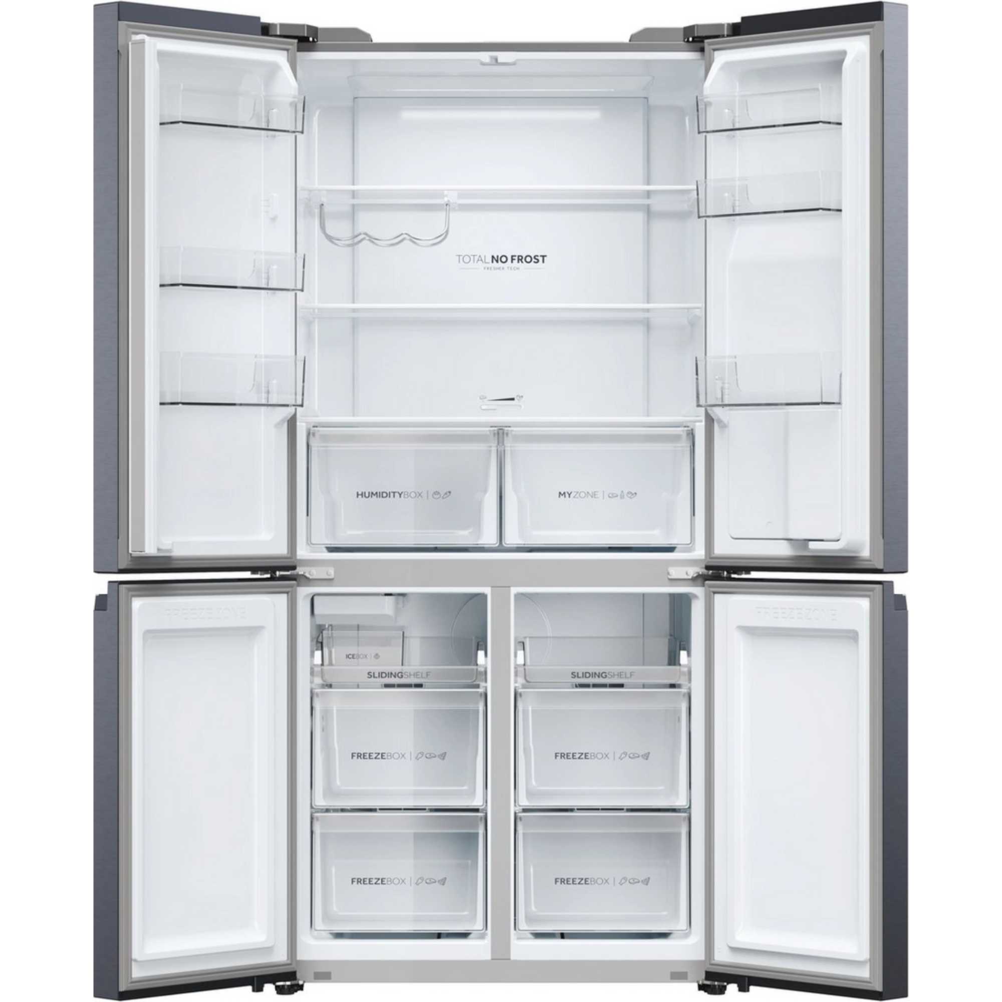 American Style Fridge Freezer 528L No Frost - Black - HCR5919EHMB