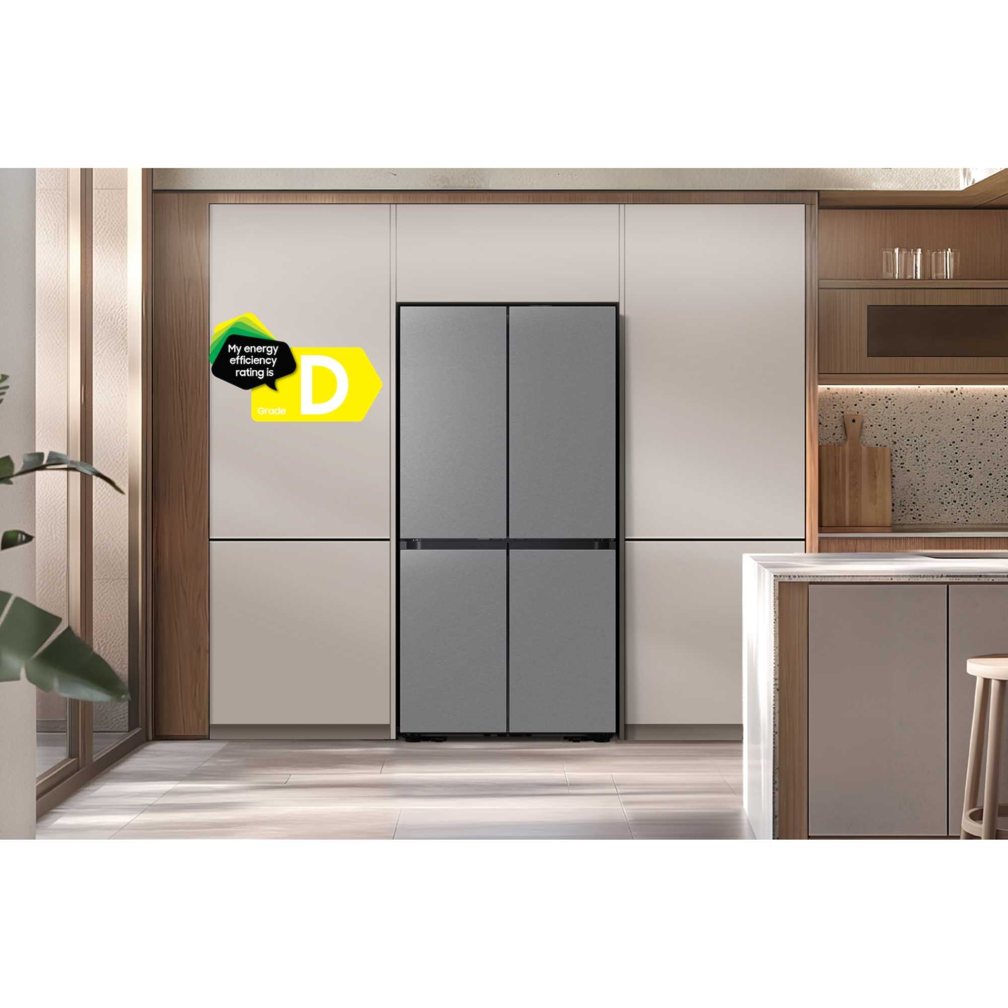 RM70F67RDREU Bespoke AI Series 8 American Style Fridge Freezer - Stainless Steel