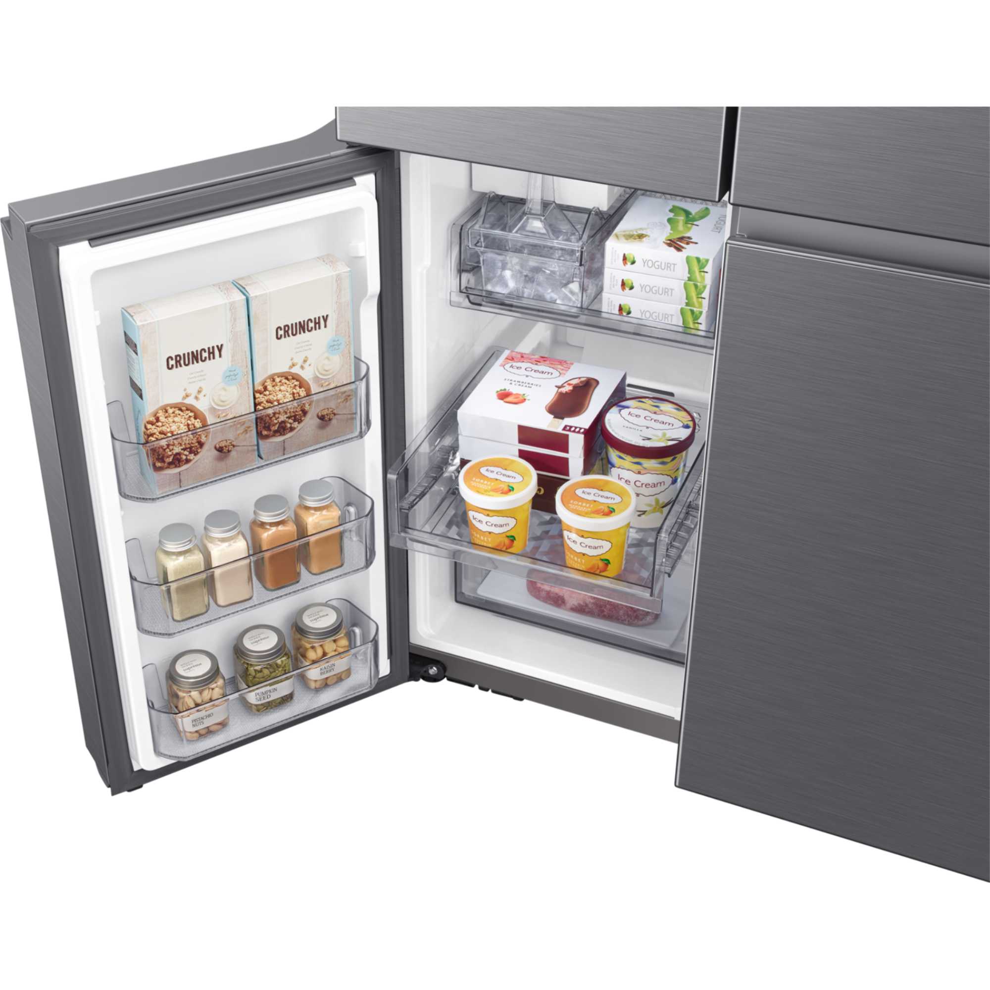 RF59C701ES9/EU Series 7 SpaceMax 649l American Style Fridge Freezer - Refined Inox