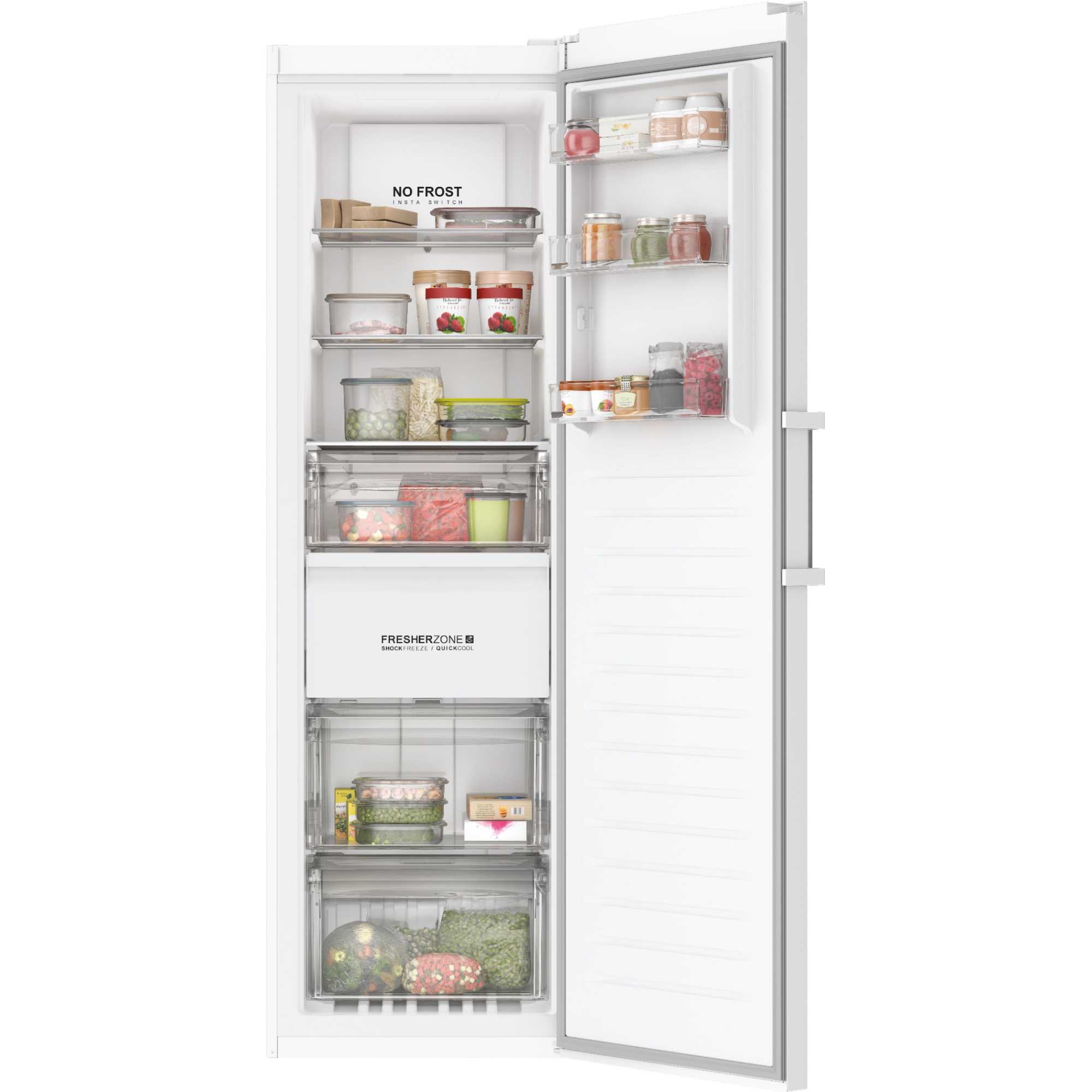 Haier H3F330WEH1 330l Capacity Total No Frost Upright Freezer - Image 2