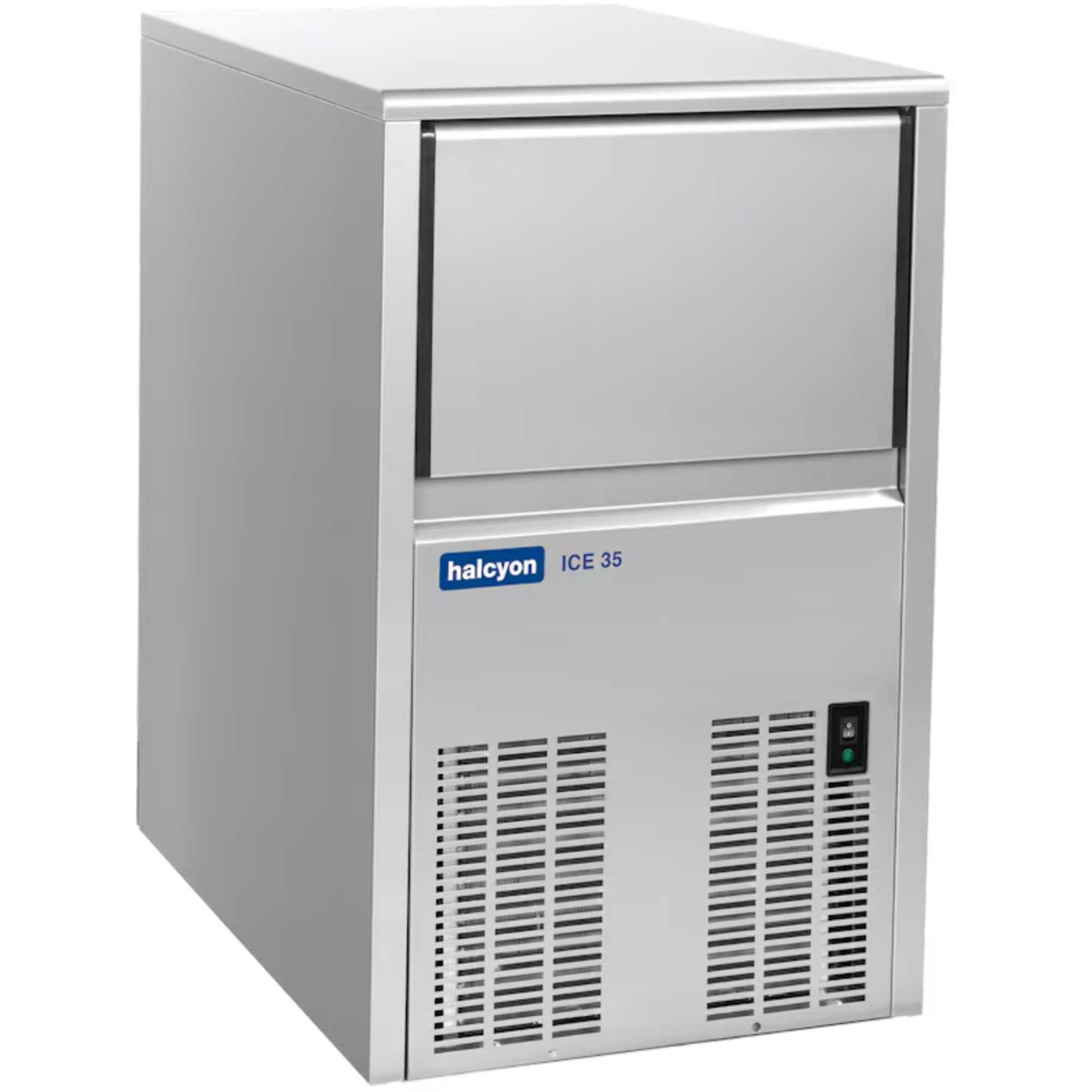 HALCYON ICE35 Commercial Ice Maker - Stainless Steel