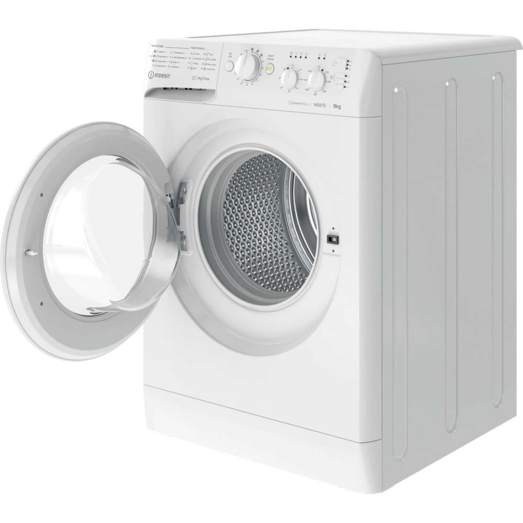 MyTime 9kg 1400rpm Washing Machine - MTWC 91495 W UK N