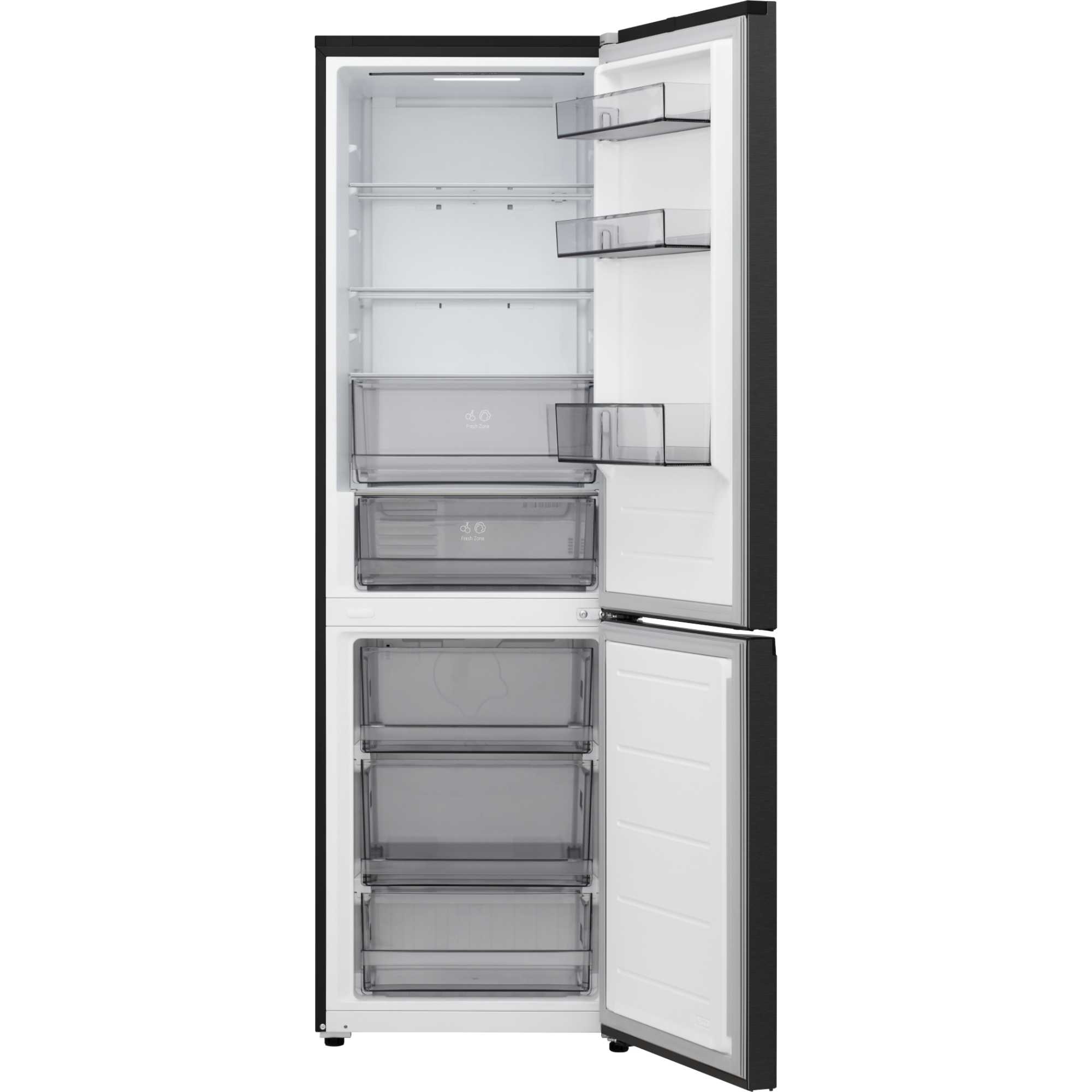 LG GBBSJ10EEP Fridge Freezer - 333L - Matte Black - Total No Frost