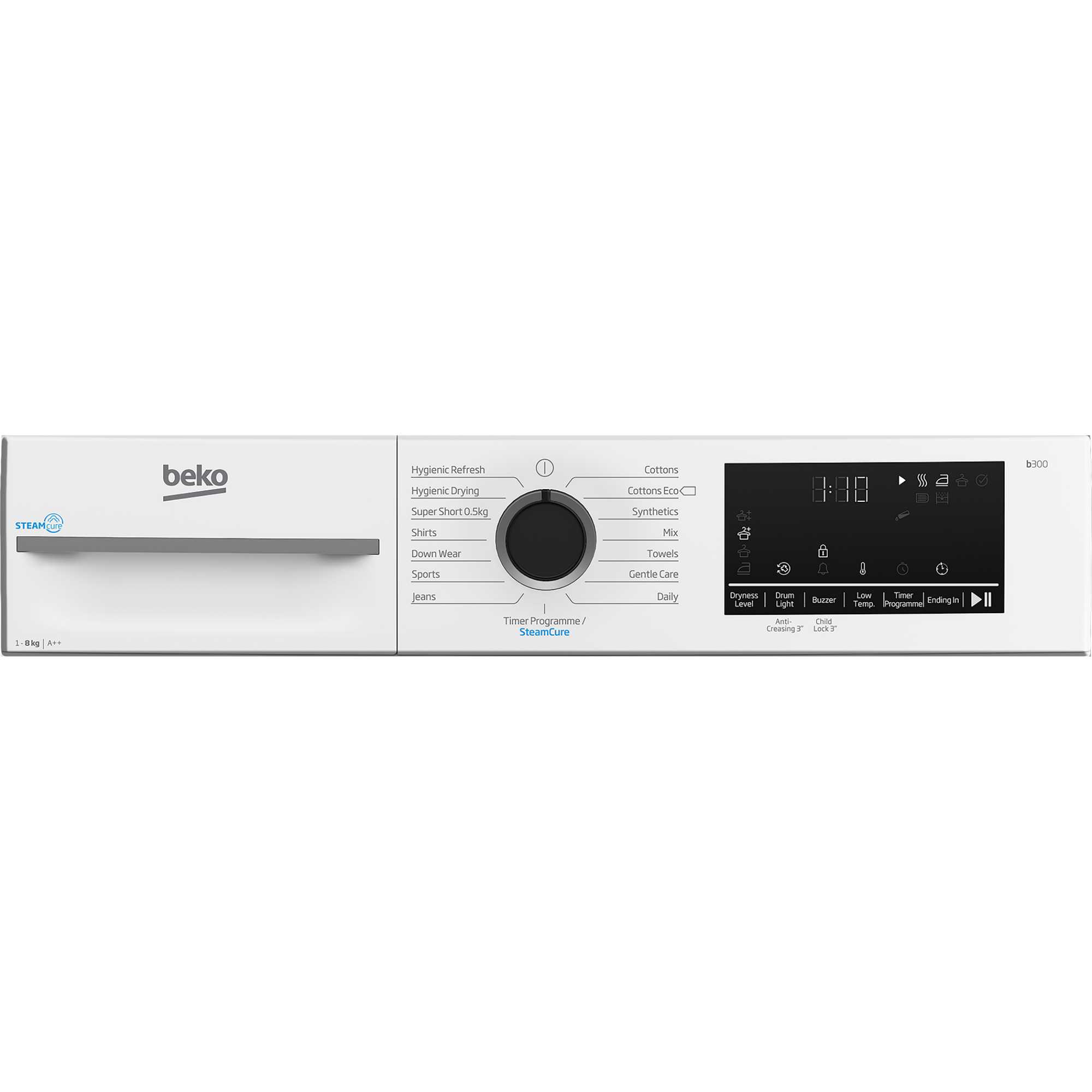 8kg Heat Pump Tumble Dryer - BM3T3833W