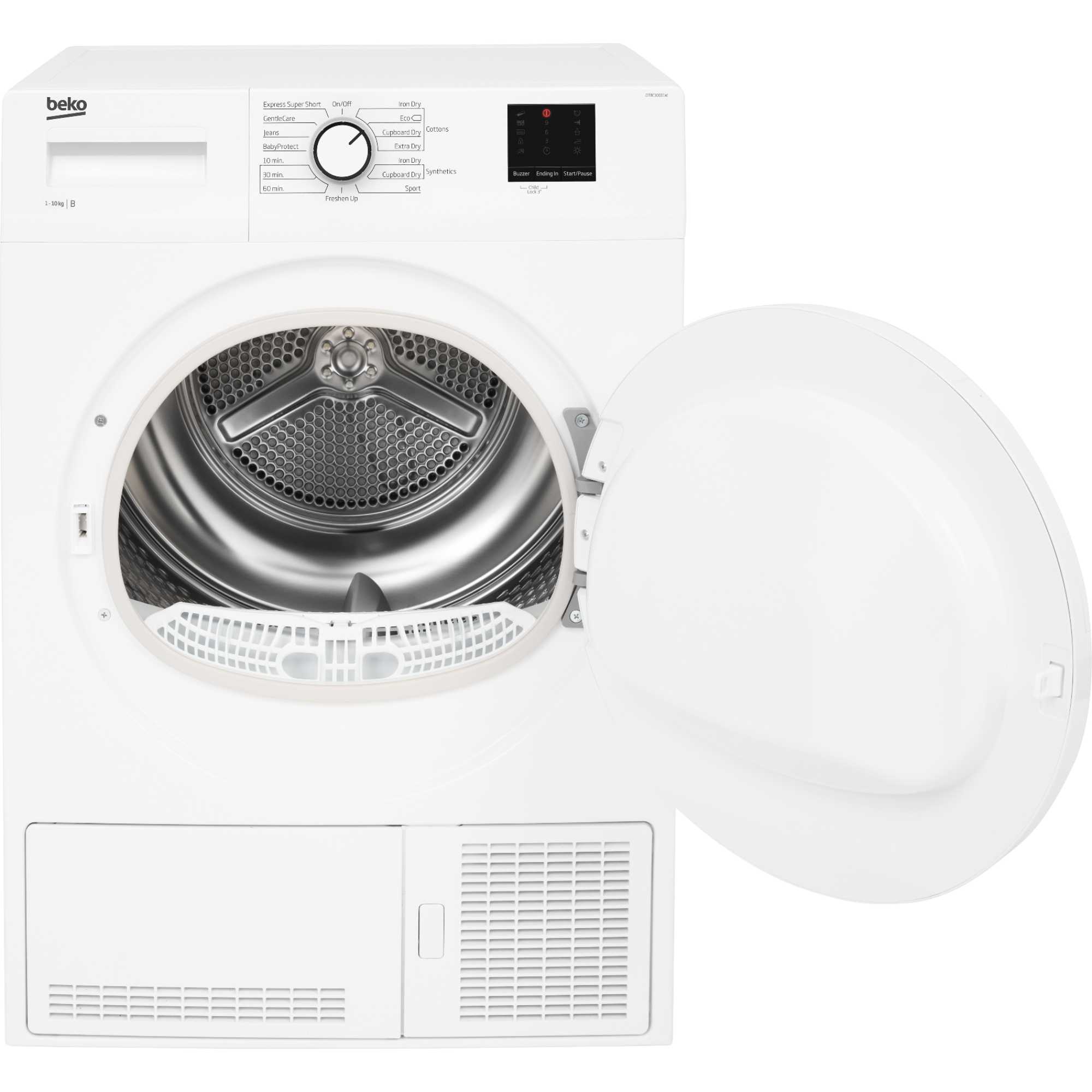 DTBC10001W 10kg Condenser Tumble Dryer