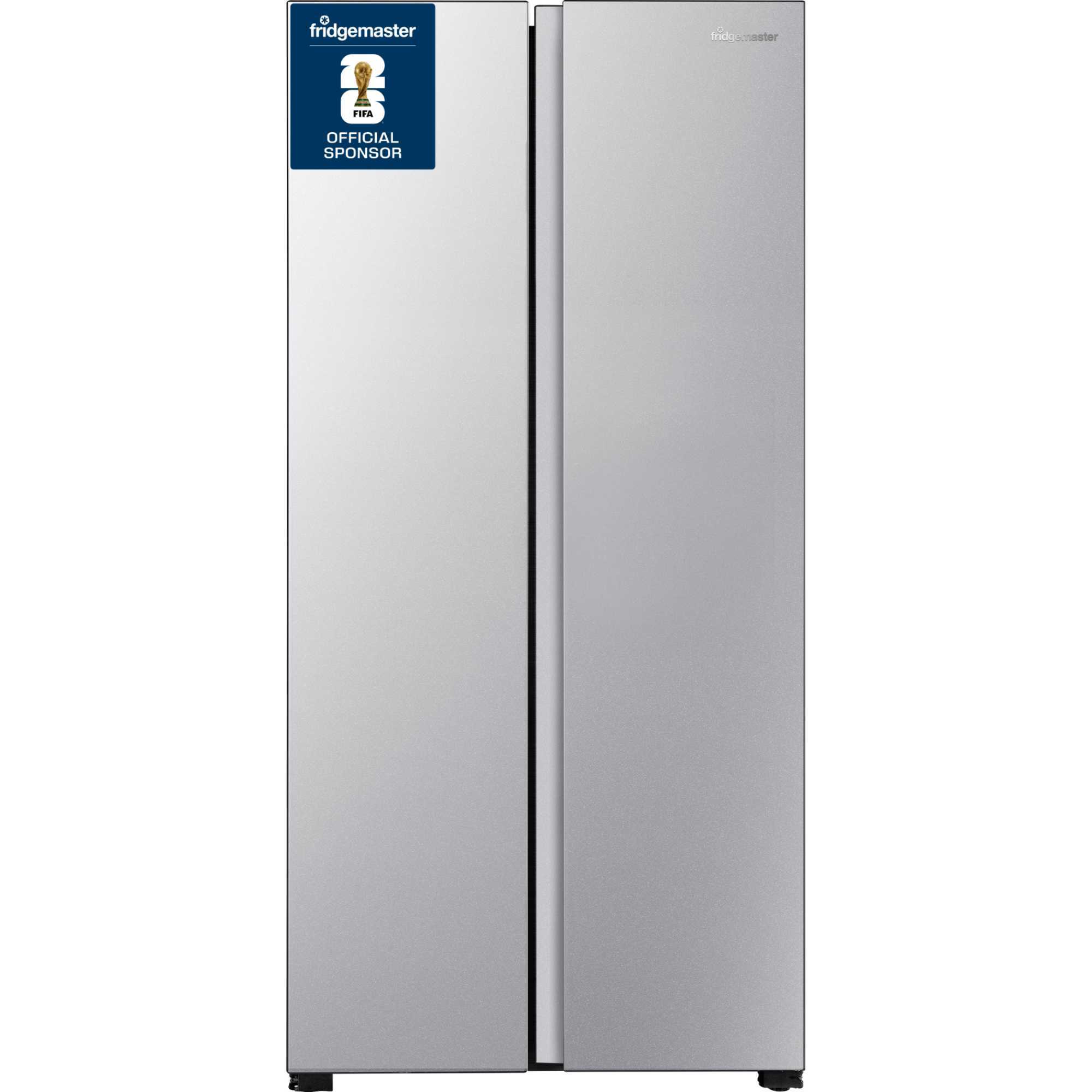 MS83430ES 441l Side By Side American Style Fridge Freezer - Silver