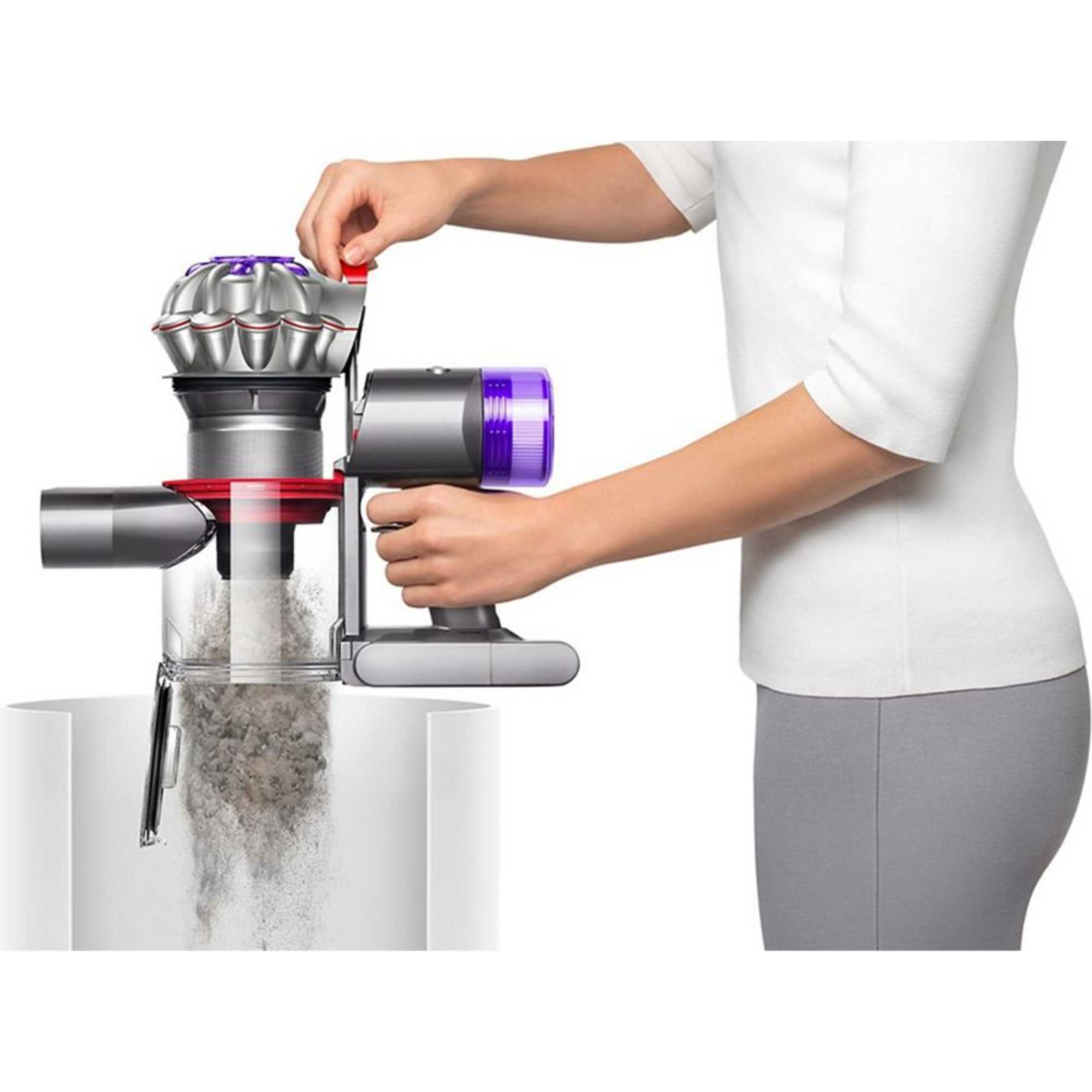 V8 Total Clean Upright Vacuum, Silver