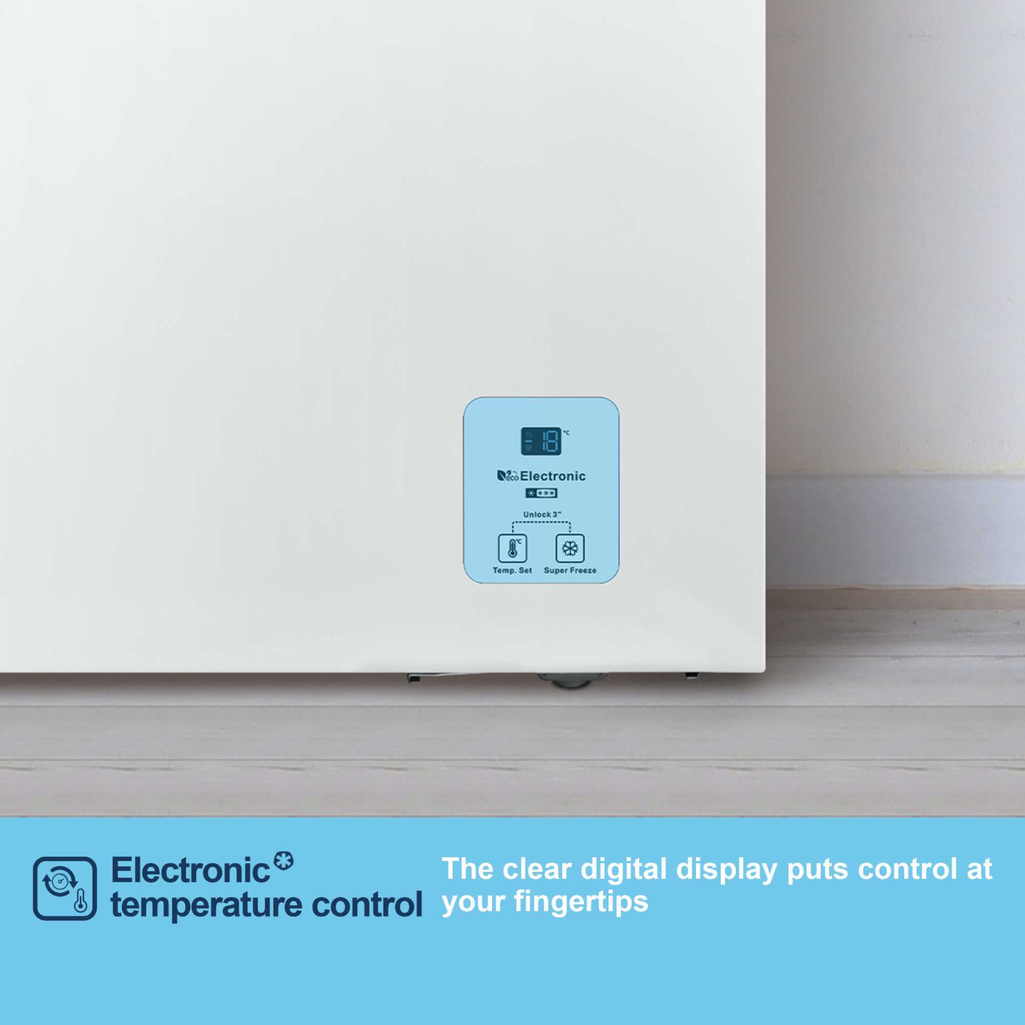 MCF142E Chest Freezer with Winter Guard Technology