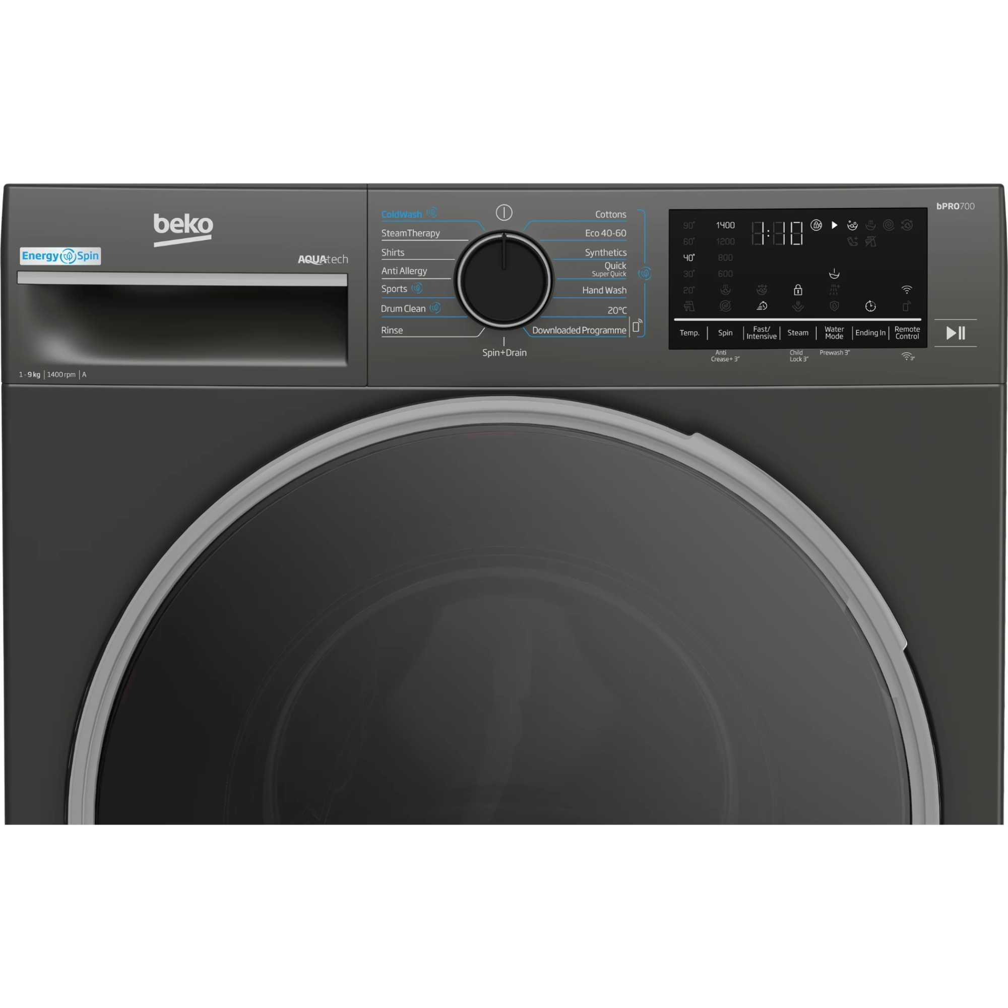 9kg 1400rpm Washing Machine - B5W59411AG