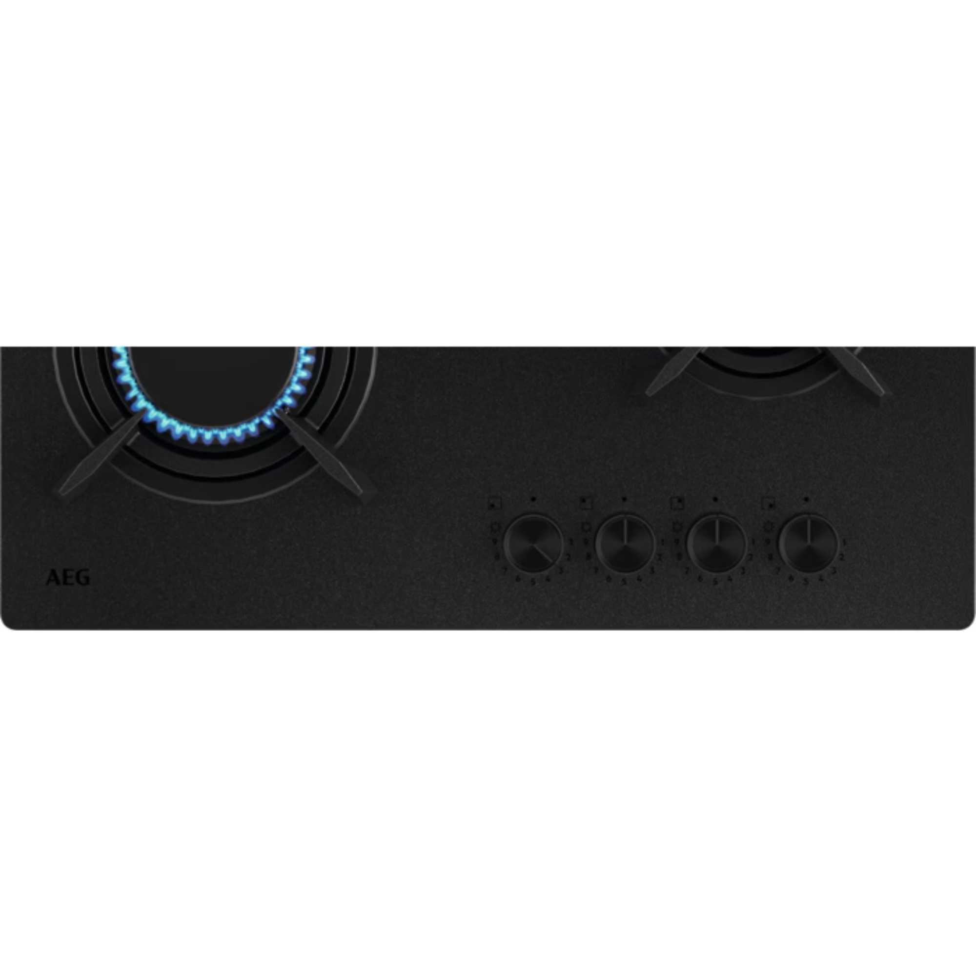 8000 Flamelight HKB64341NL Gas on Glass Hob 60cm - Black