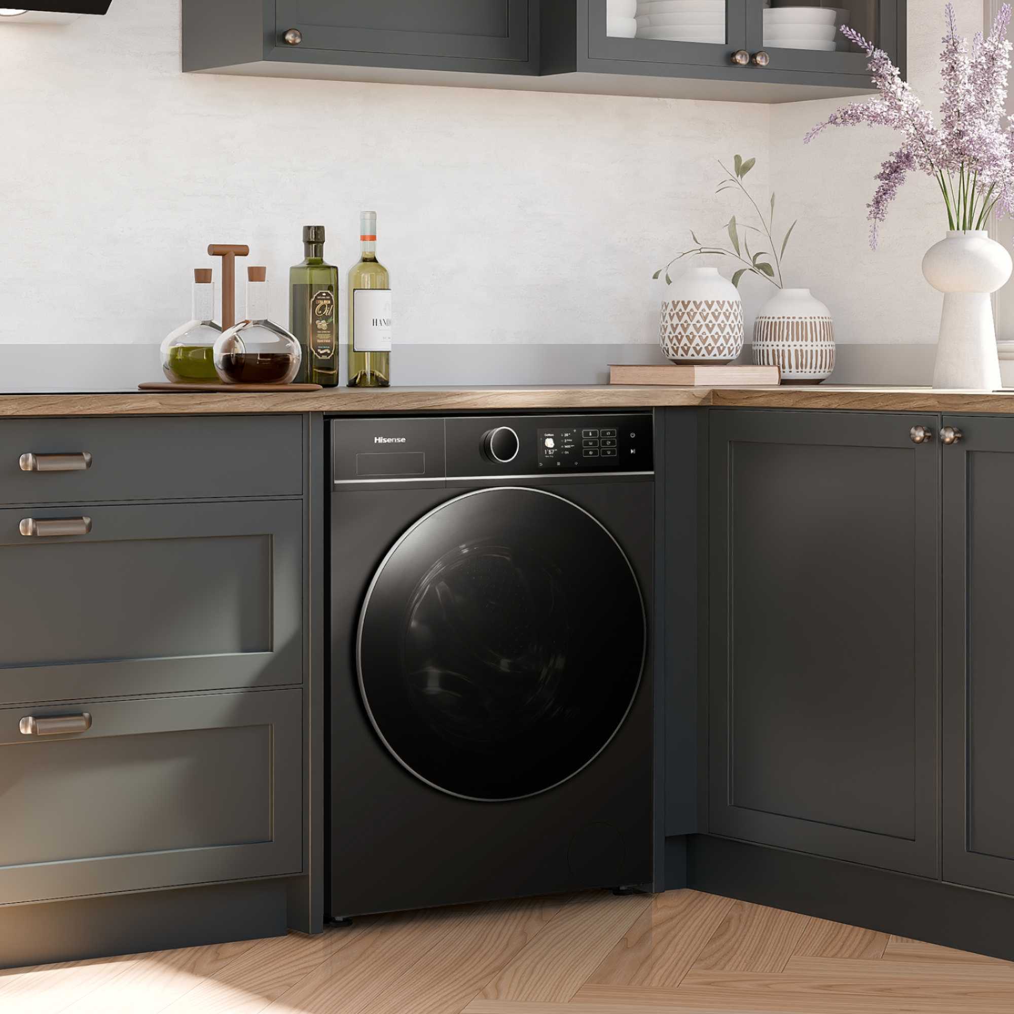 5i Series 12kg 1400rpm Washing Machine - WF5I1245BBR