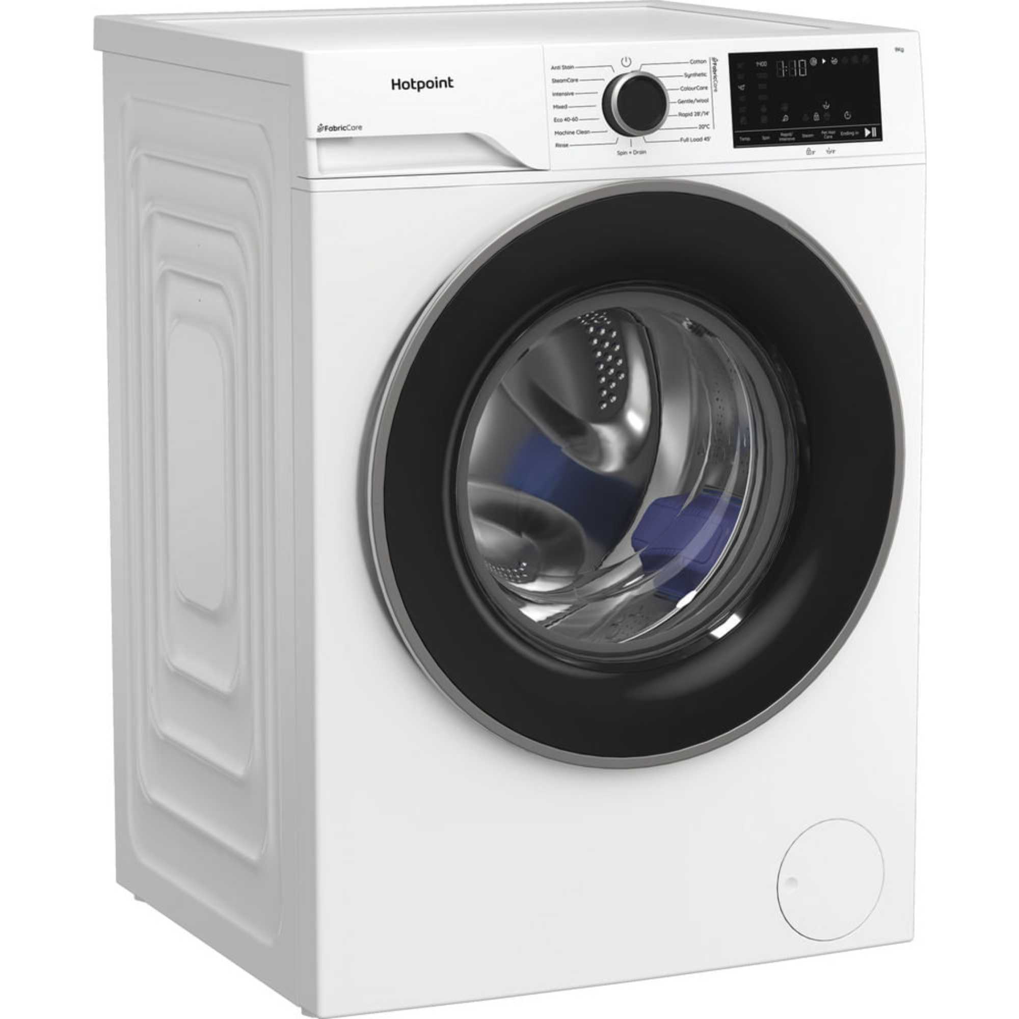 Fabric Care with PetHairCare 9kg 1400rpm Washing Machine - HB 93 CARE UK