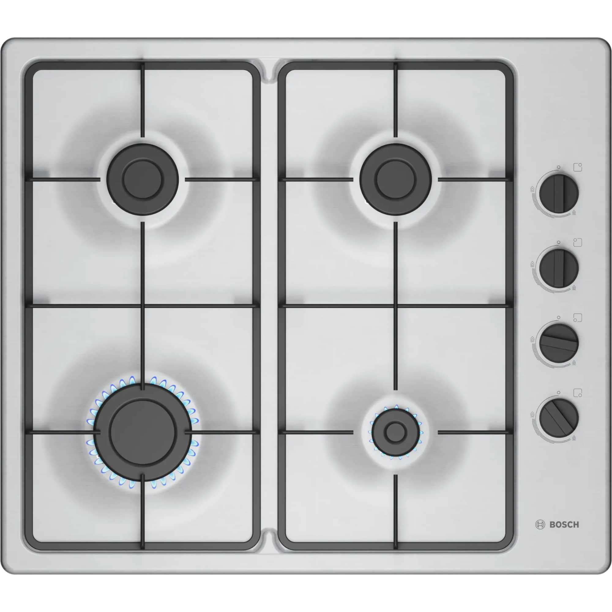PBP6B5K60 Series 2 Gas 4 Burner Hob - Stainless Steel