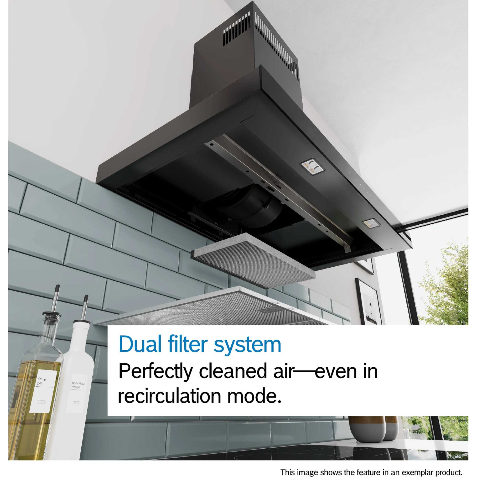 DWB95CC60B 900mm Series 4 Chimney Cooker Hood - Black