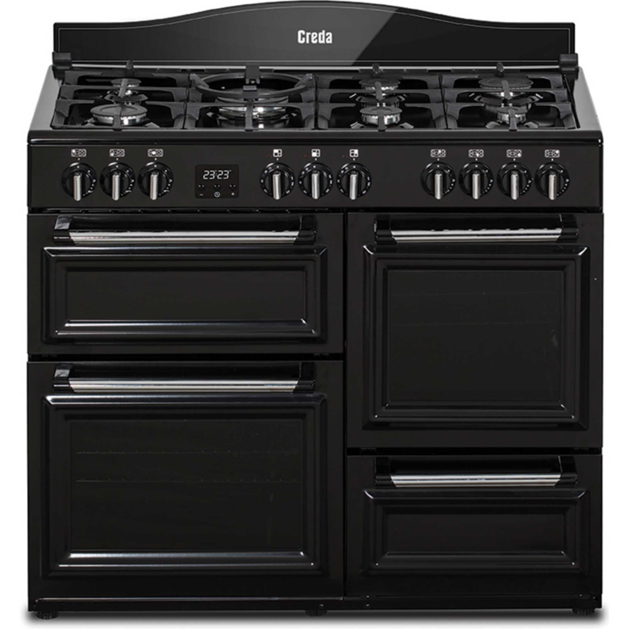 100cm Dual Fuel Range Cooker - C100RCDFTBL