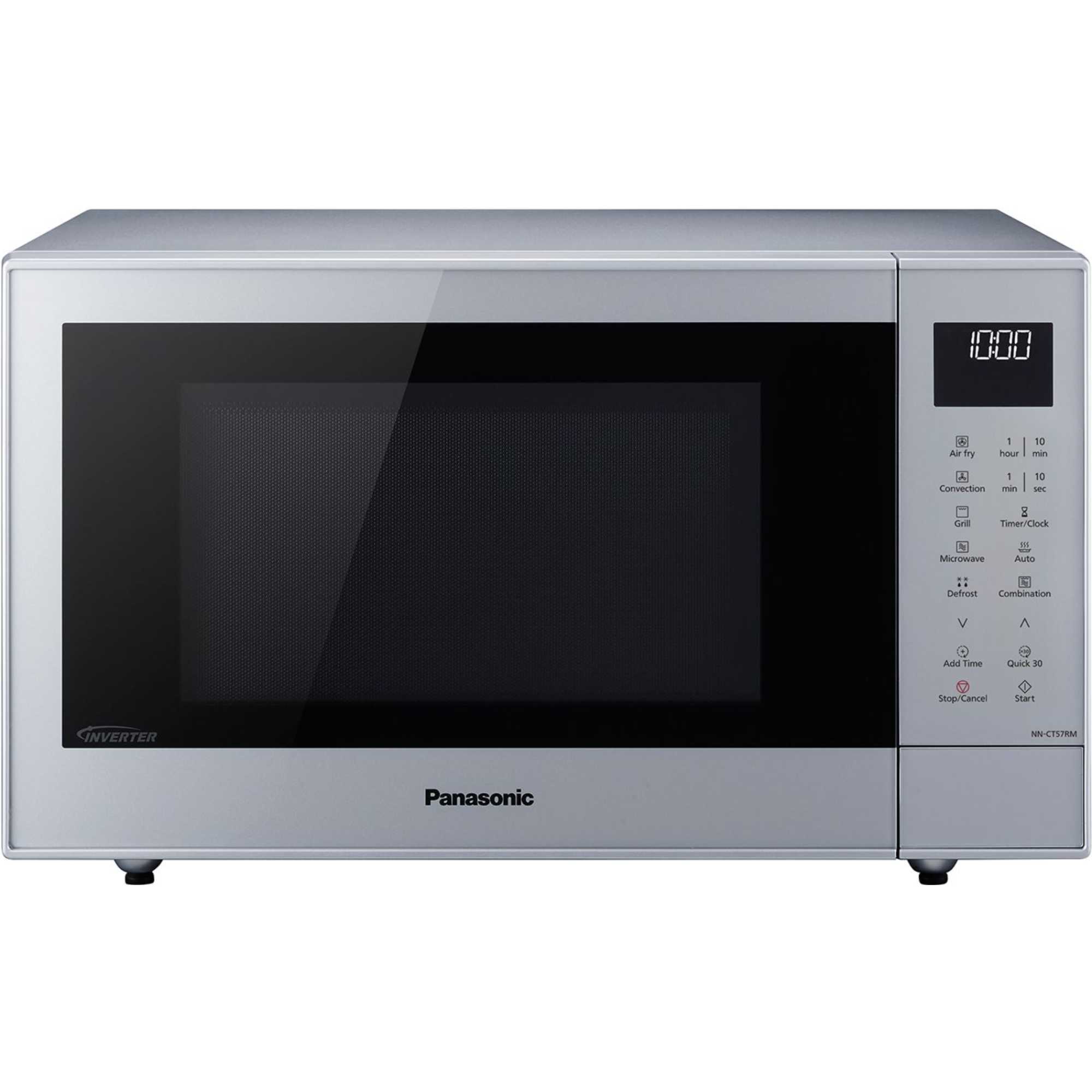 27L Slim Inverter Microwave with Grill, Oven & Air Fry CT57RM - Silver