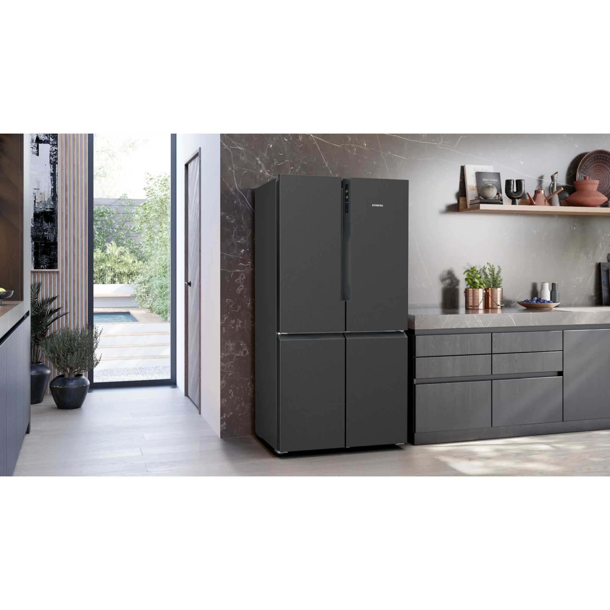 KF96NAXEAG 605l LED Total noFrost Fridge Freezer - Black