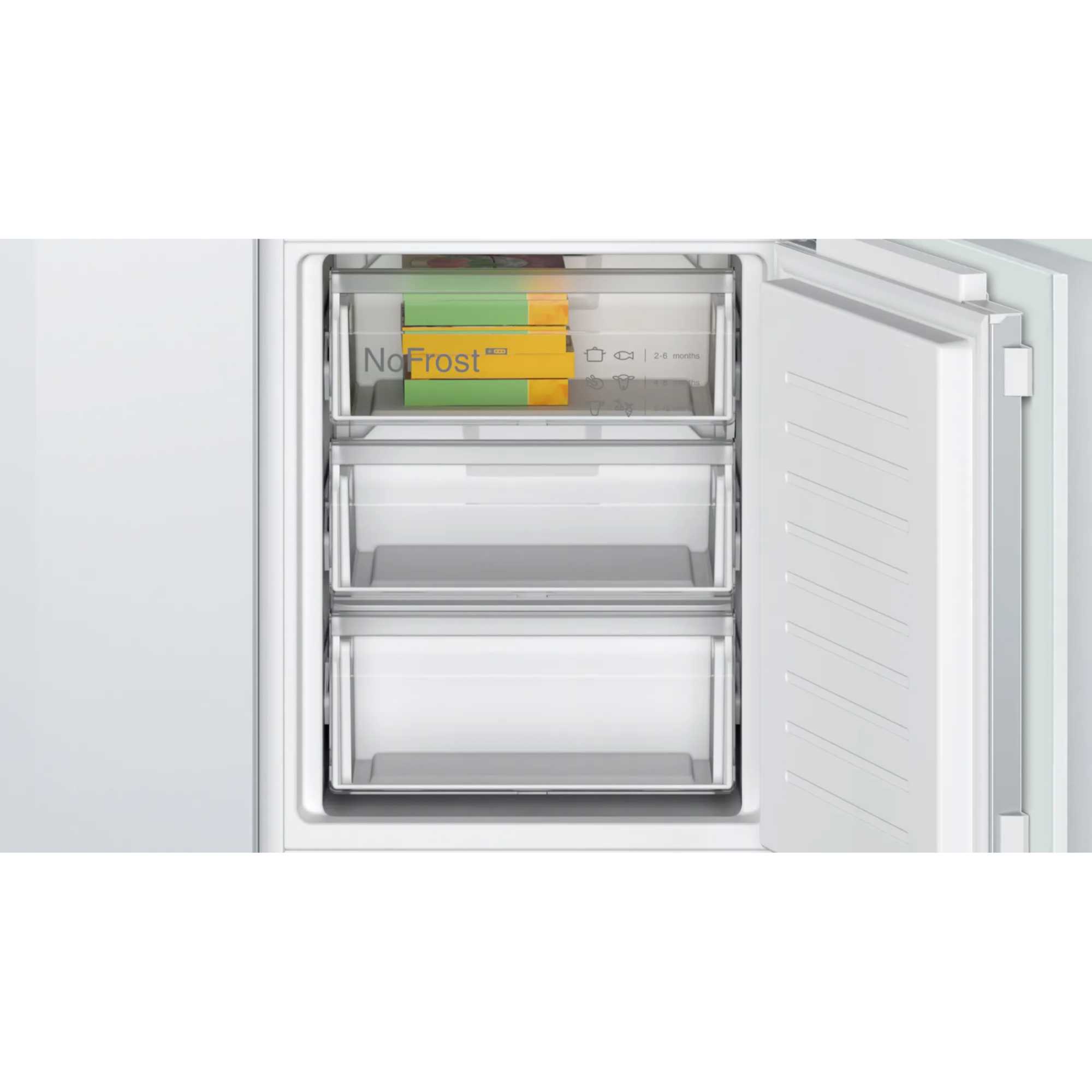 KIN86NFE0G Series 2 260l No Frost Integrated Fridge Freezer