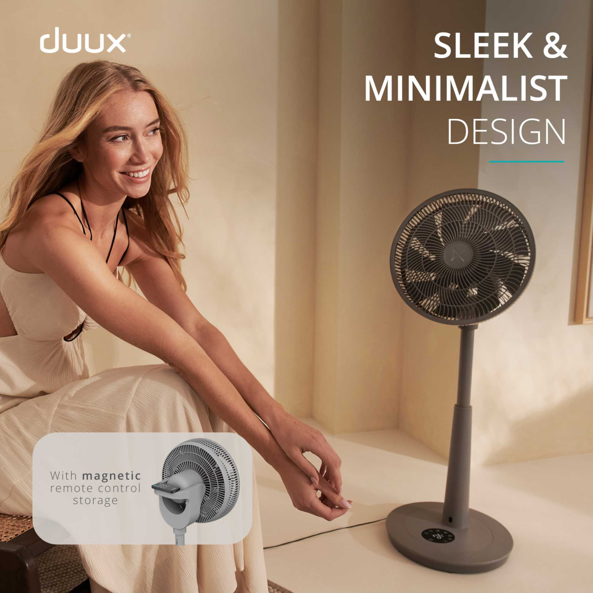 DXCF220UK Whisper Fan 3 - Grey