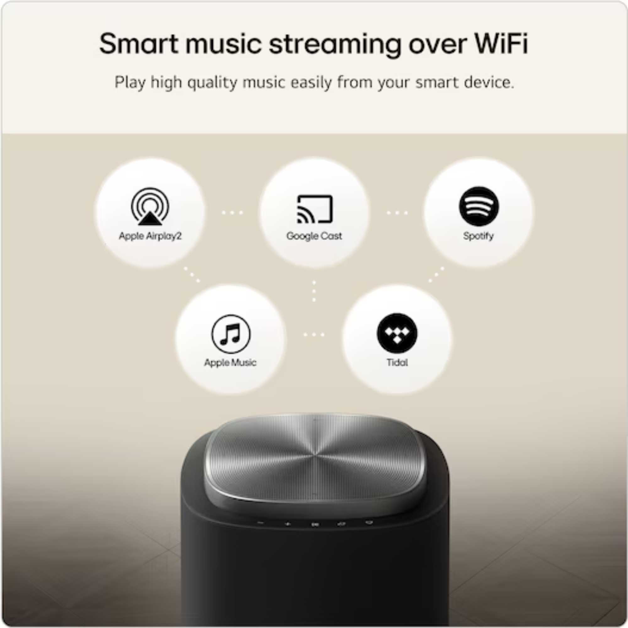 Sound Suite M5 Wireless Speaker Dolby Atmos FlexConnect - Black