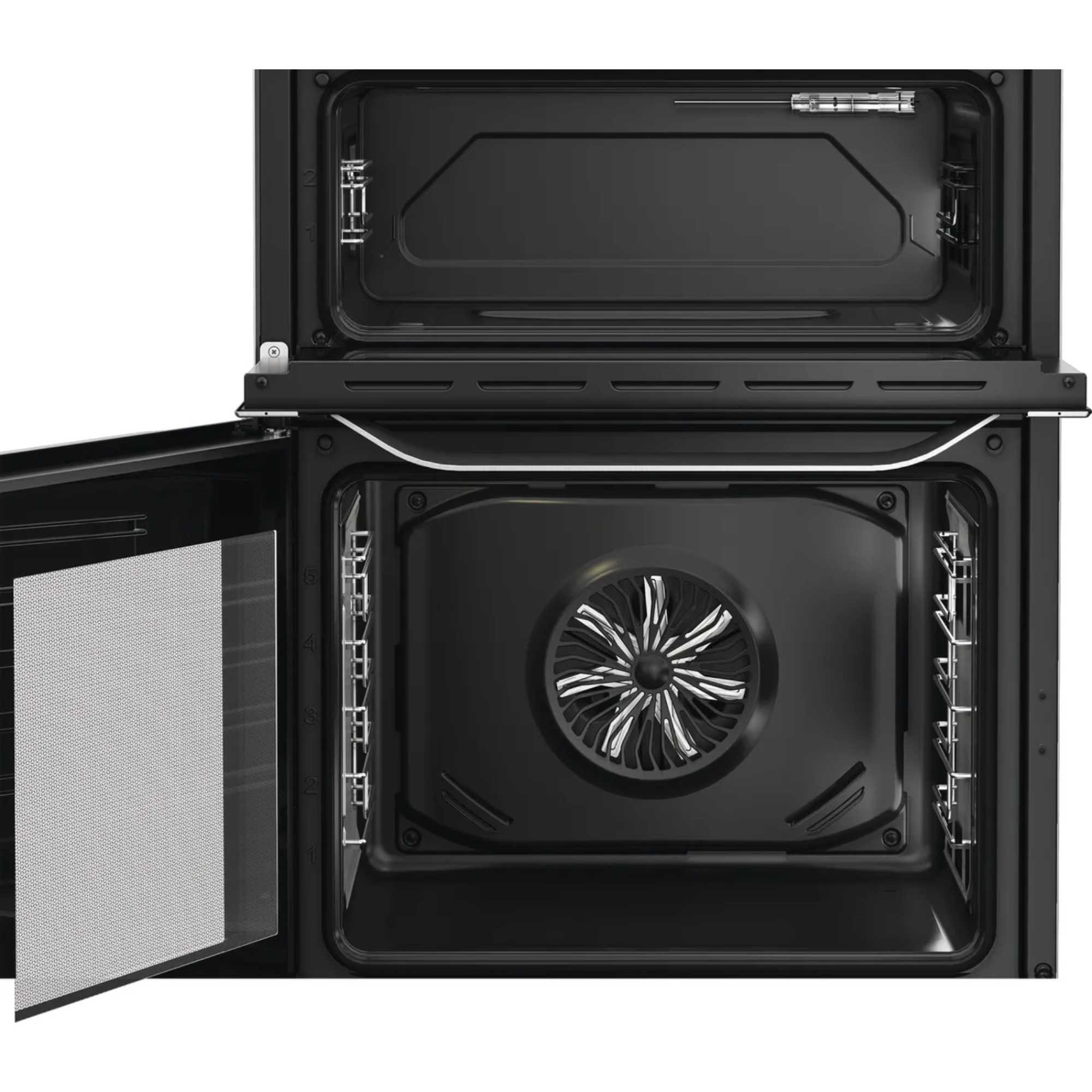 HDE6VDCASX 60cm Electric Double Cooker - Stainless Steel
