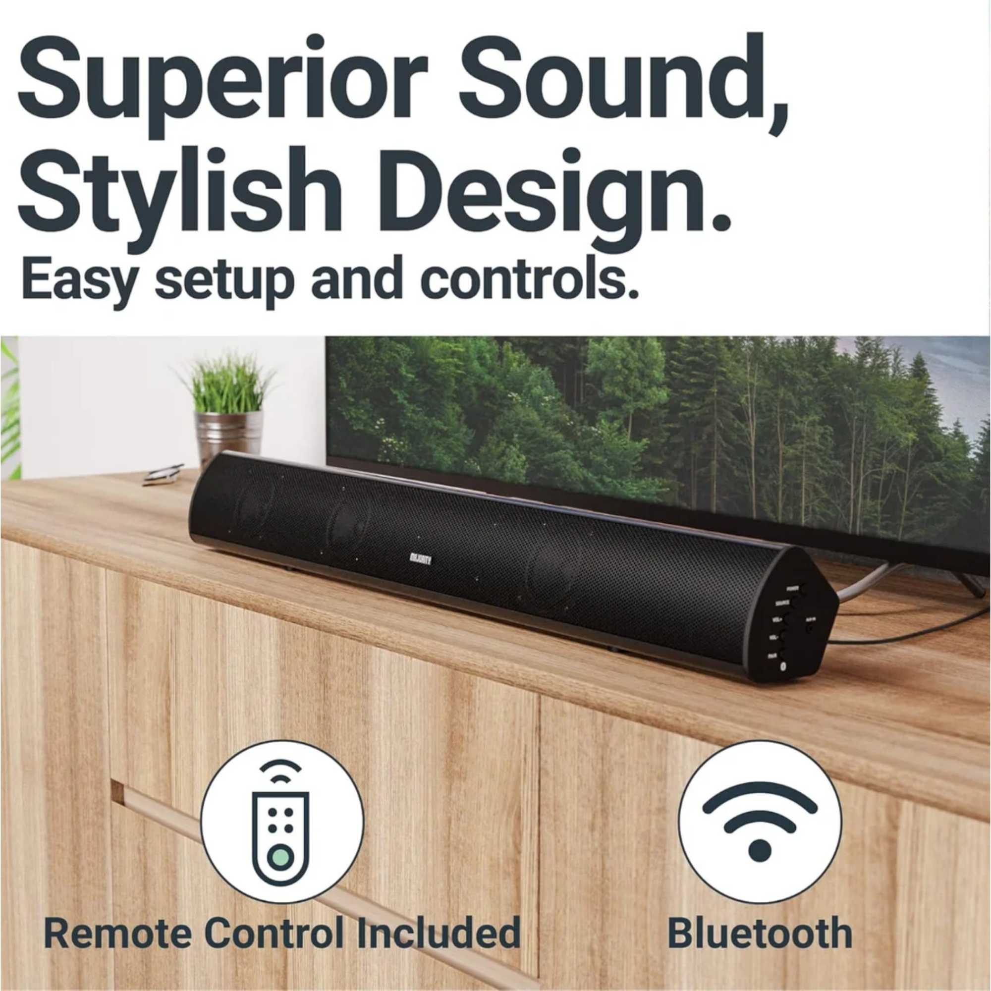 Teton 120W Bluetooth Soundbar