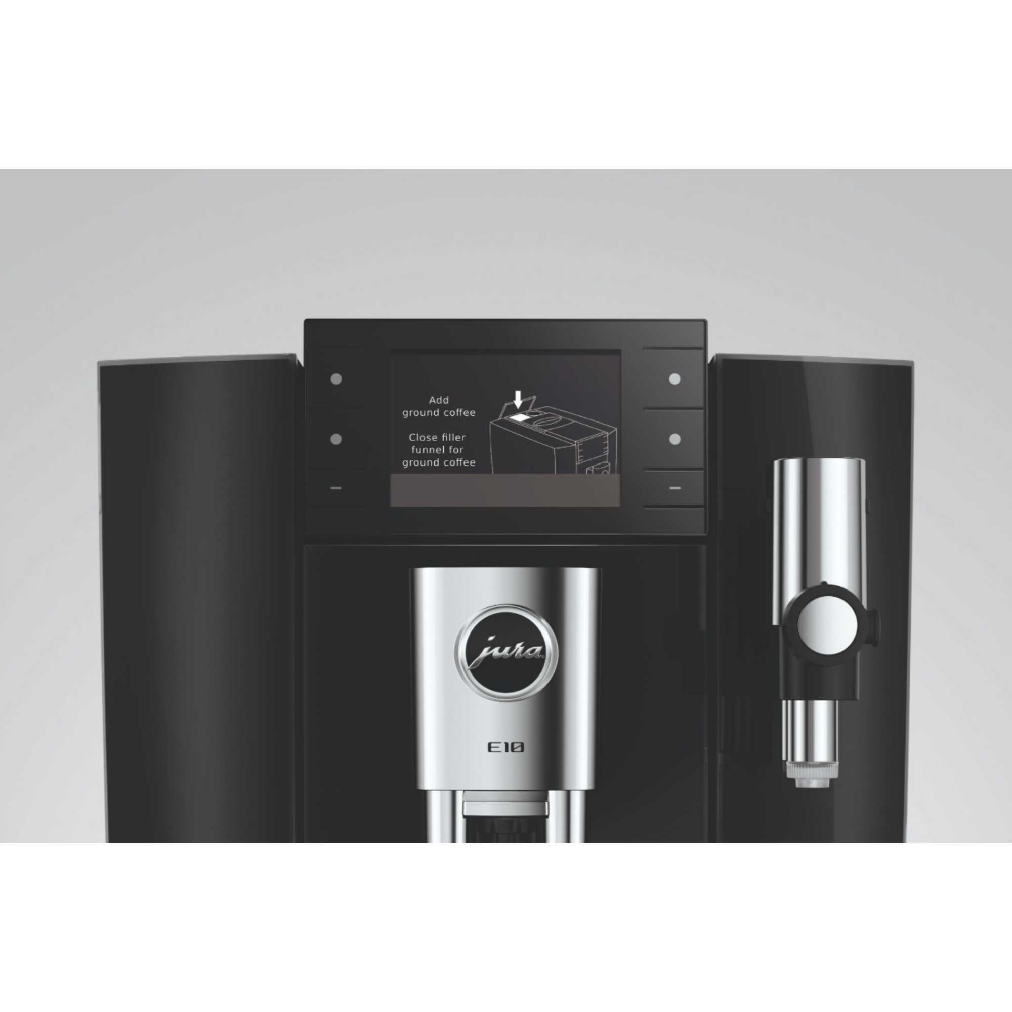E10 Smart Bean to Cup Coffee Machine - Diamond Black