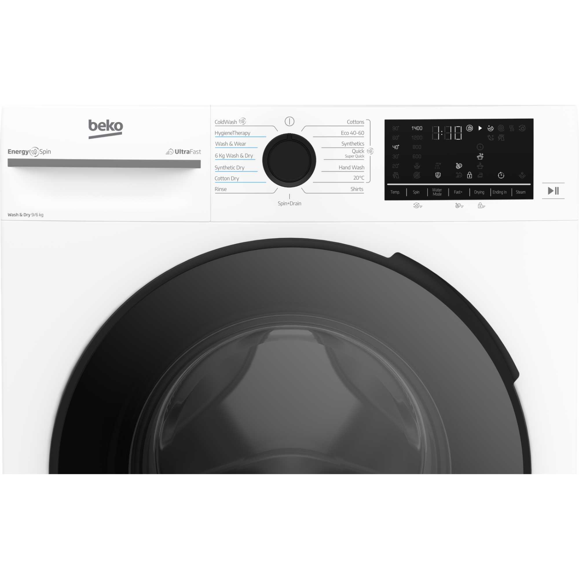 BM5D59645UW 9kg Wash 6kg Dry 1400rpm Washer Dryer - White