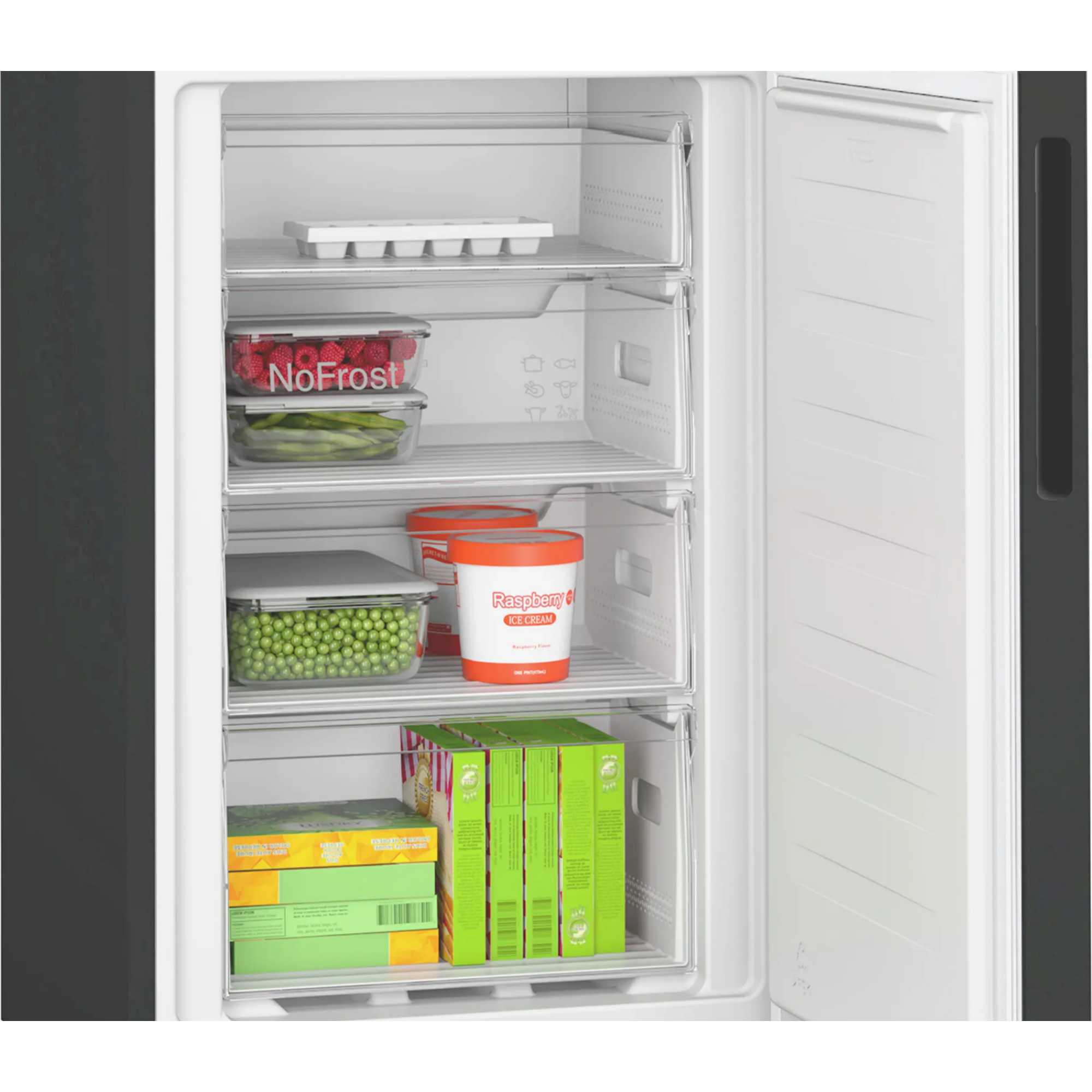Series 2 Fridge Freezer 50/50 Total No Frost - Black - KGN27NBEAG
