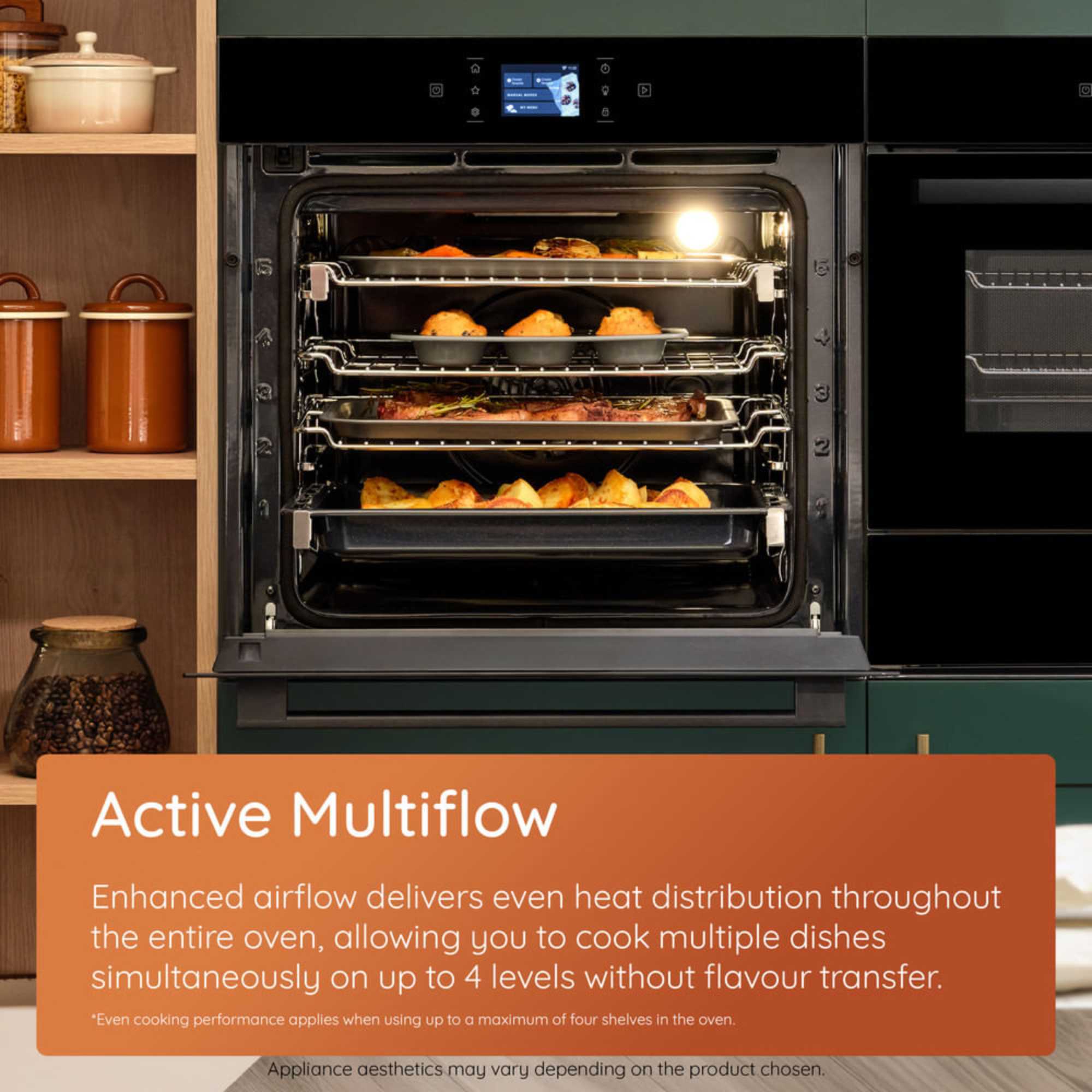 HOI68HT0SXUK Class 6 ActiveMultiflow Electric Fan Oven - Stainless Steel