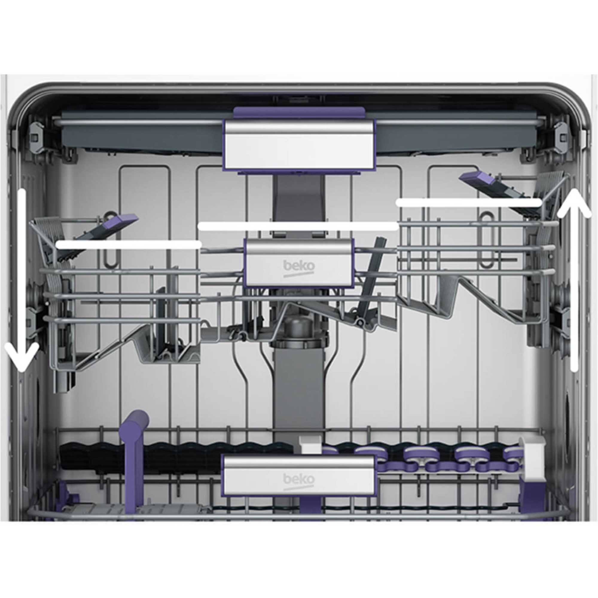 BDFN26430W 14 Place Settings Dishwasher with HygieneIntense - White