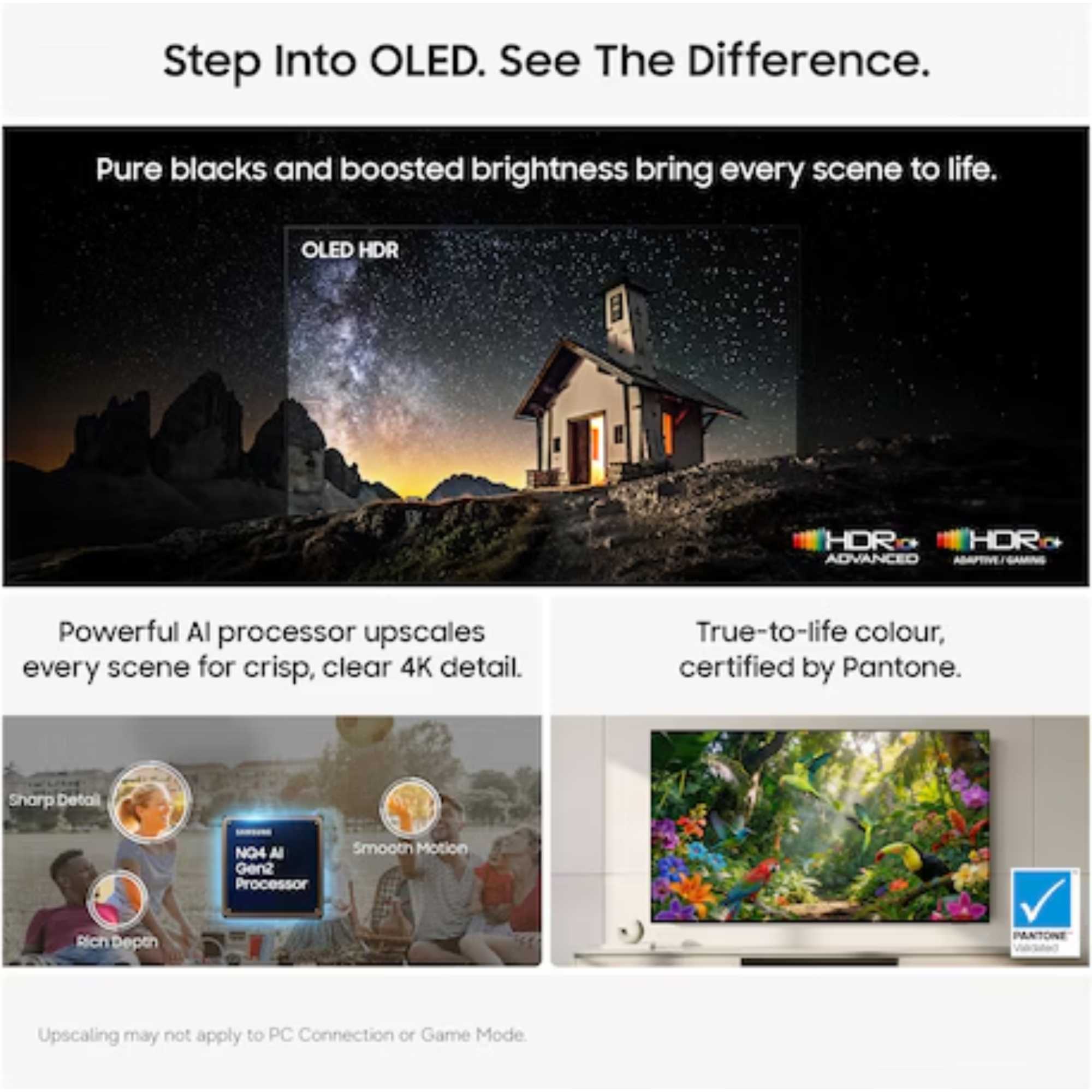 S85H 48" 4K Ultra HD OLED Vision AI Smart TV - QE48S85H