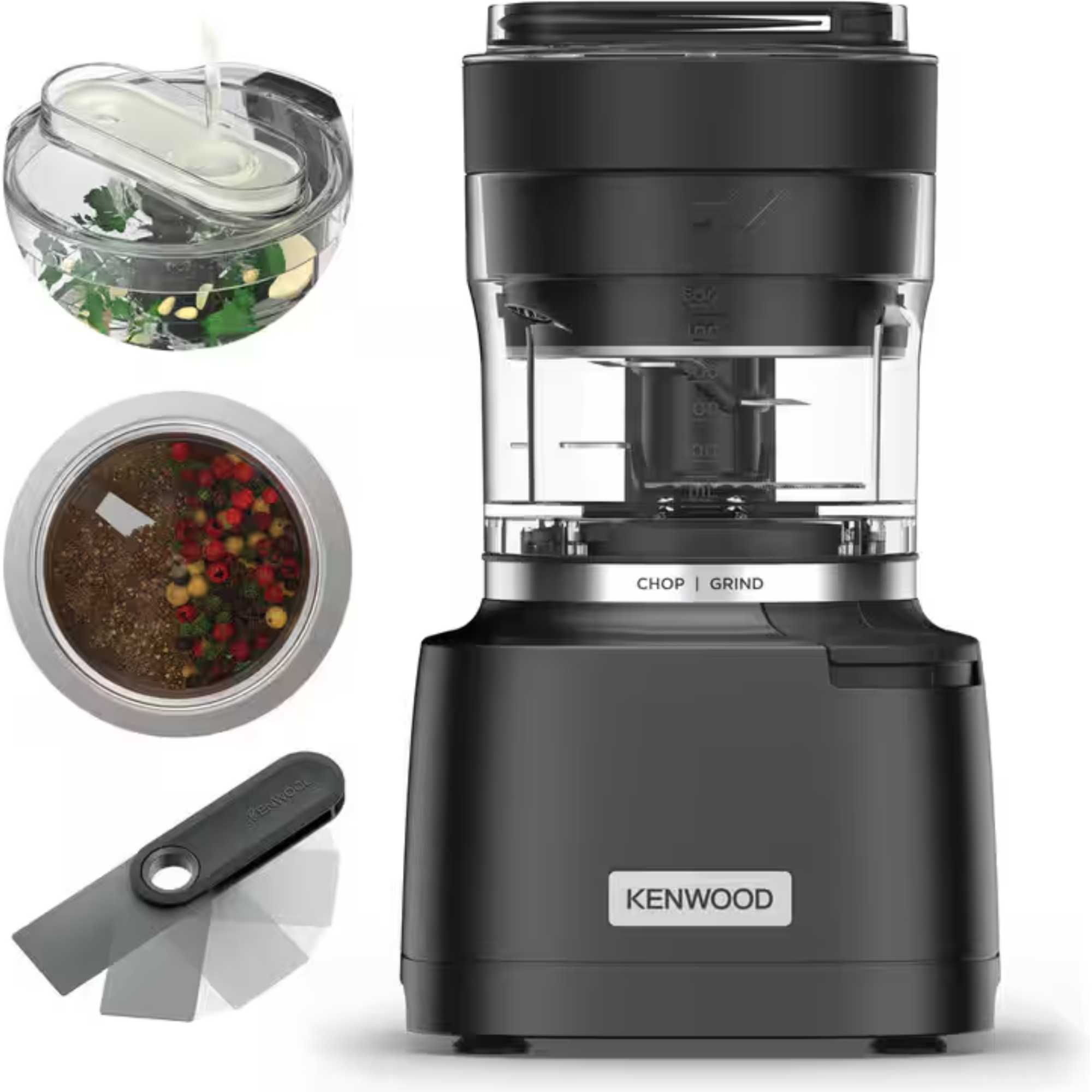 Duo Prep 2-in-1 Chopper/Grinder - Black - CHP80