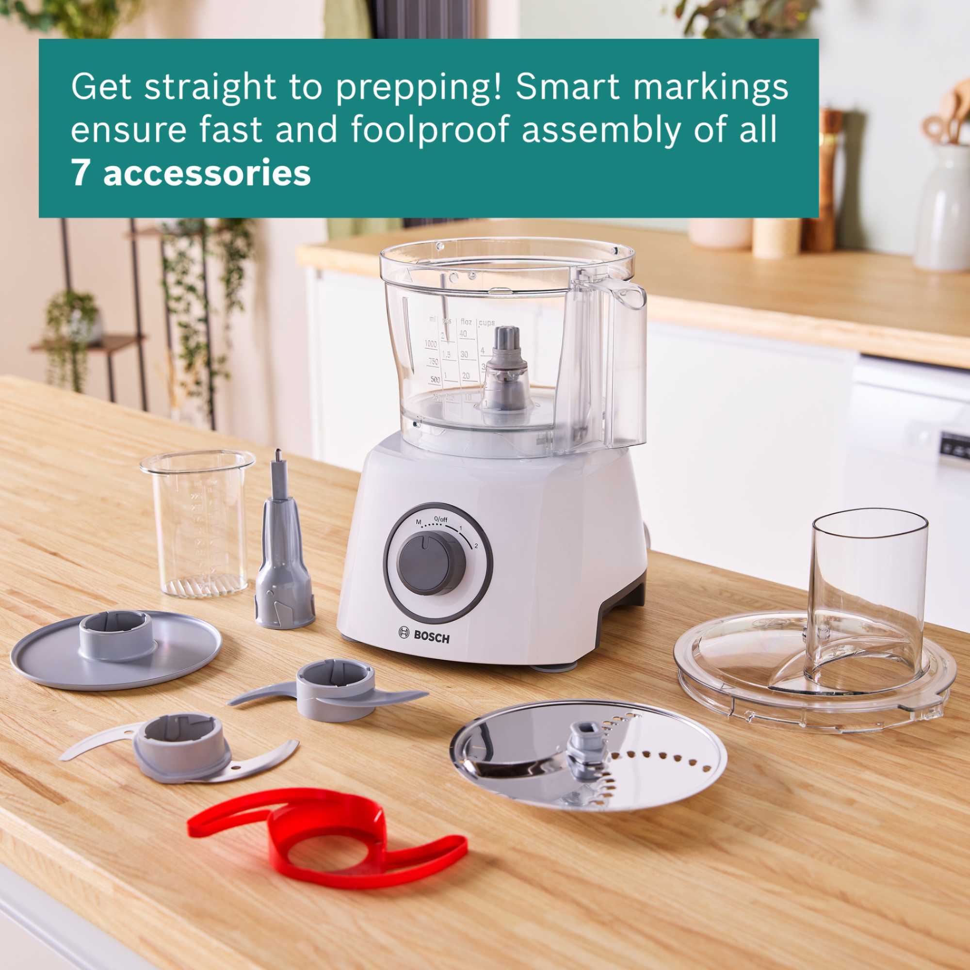 MCM3100WGB MultiTalent 3 Compact Food Processor
