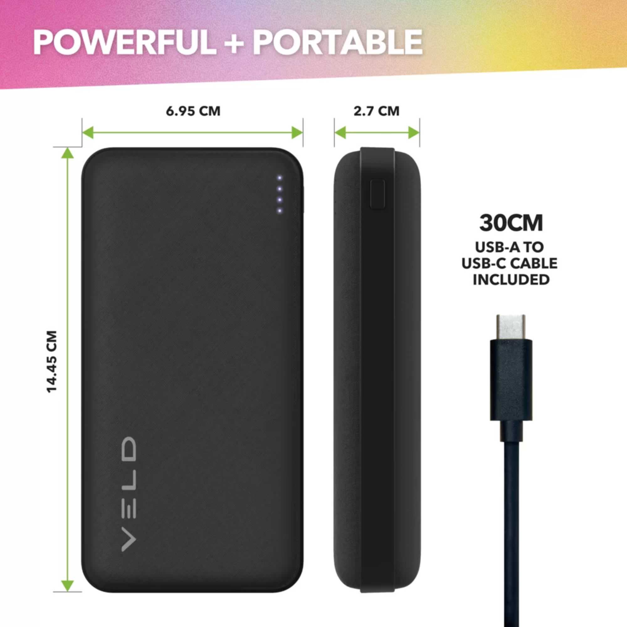 VEPB2022B Essential 20,000mAh Power Bank