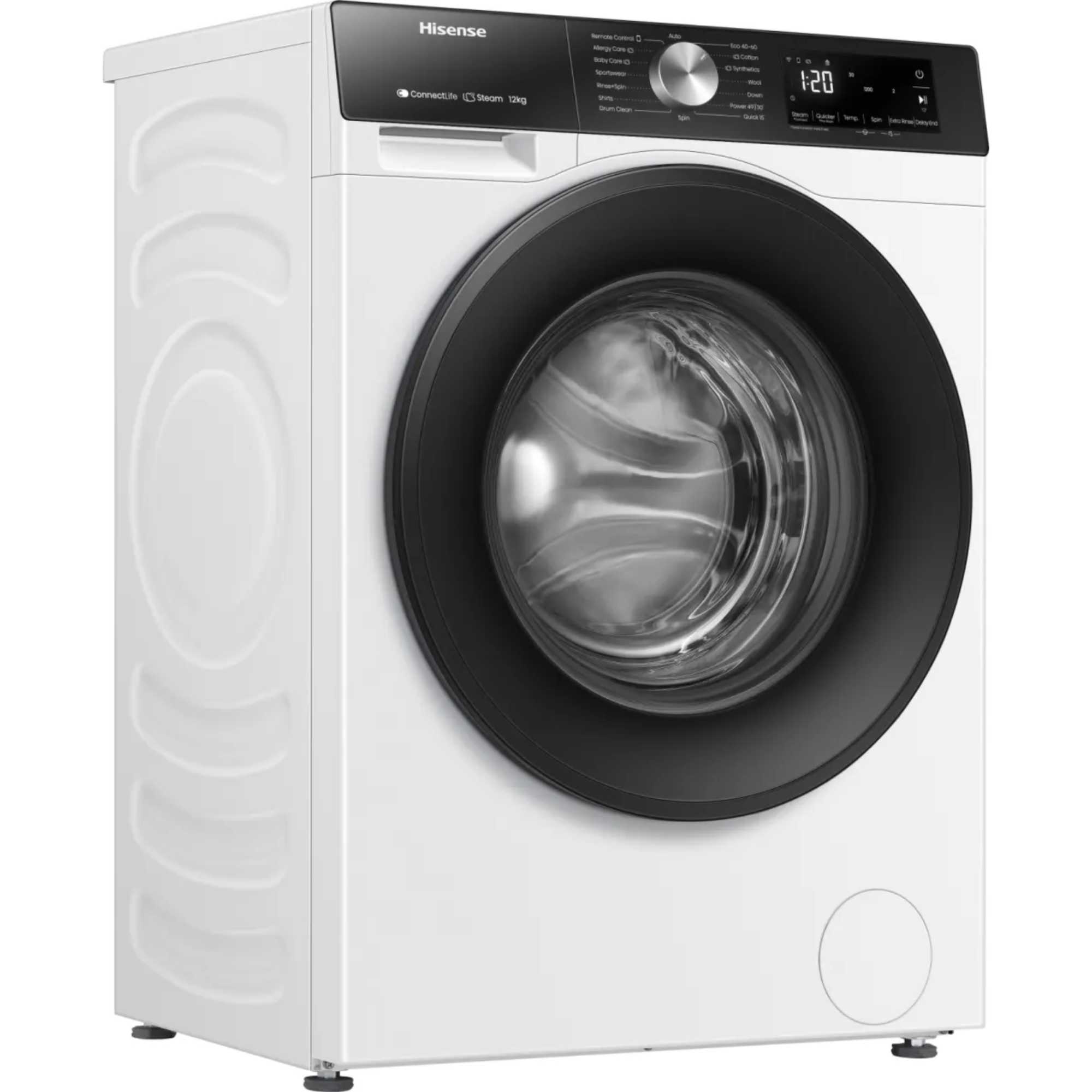3S 12kg 1400rpm Washing Machine - WF3S1243BW3