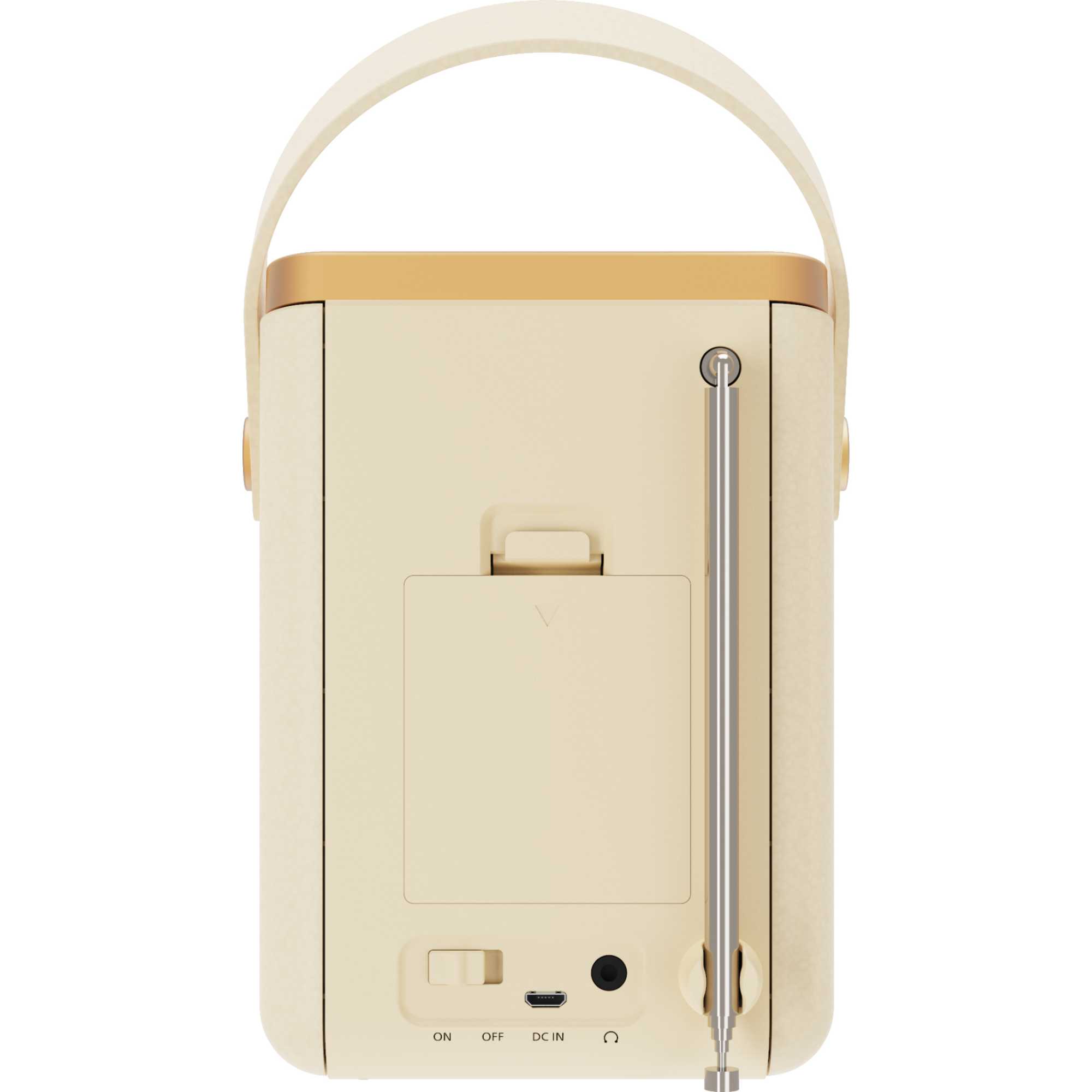 Little Shelford Dab Radio Portable Analog & Digital - Cream