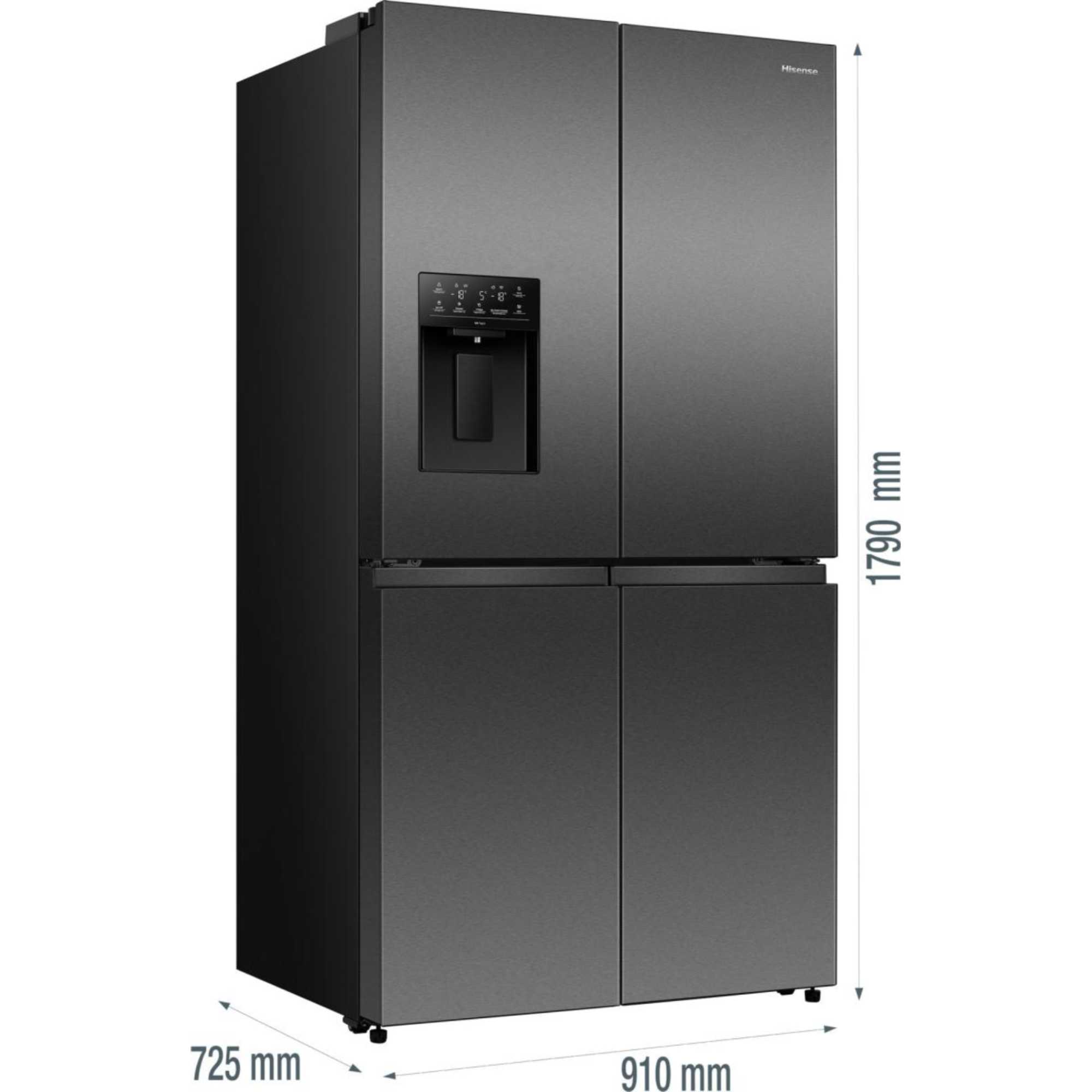 American Style Fridge Freezer 60/40 Total No Frost - Black - RQ5P640SYKD