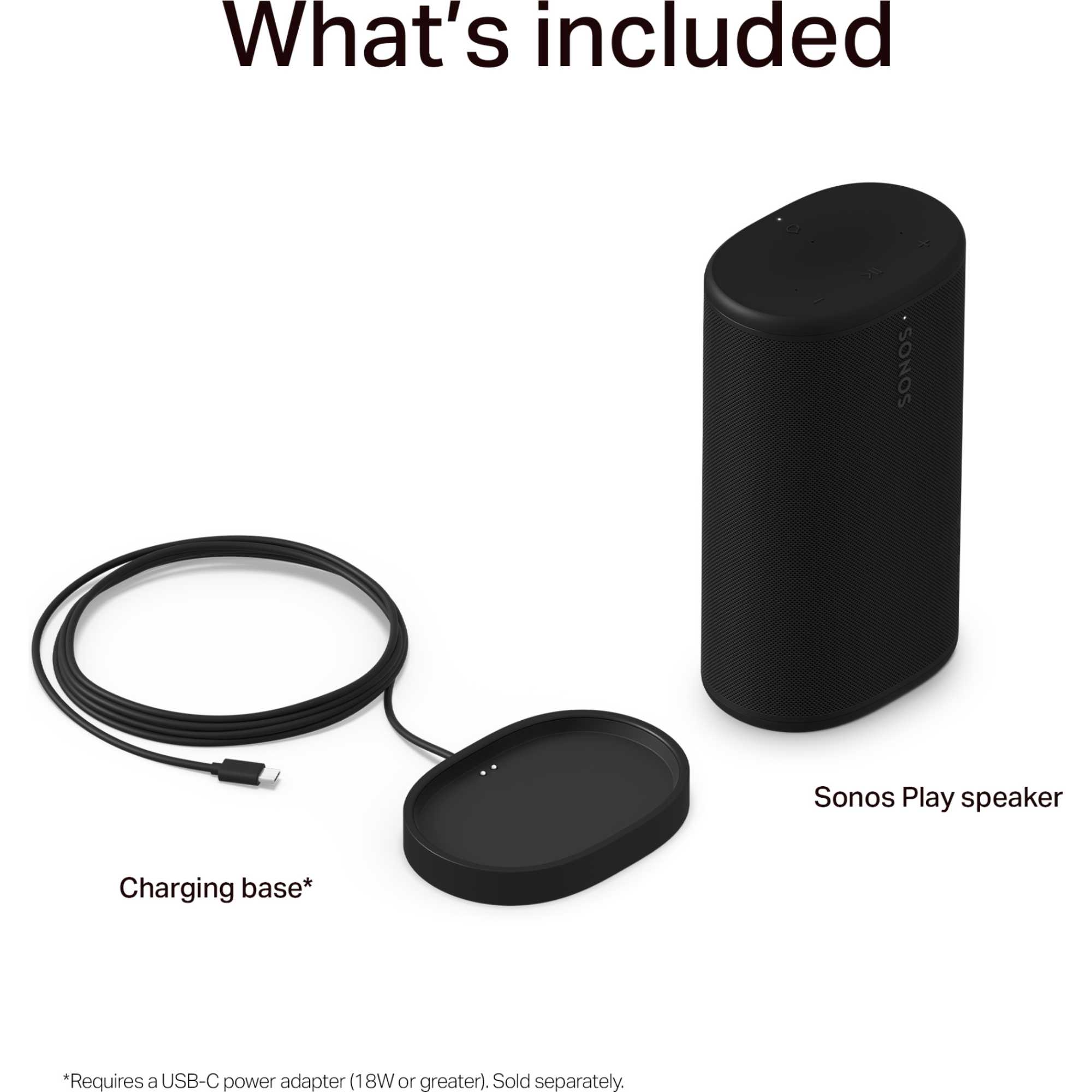 Play Smart Speaker - Black