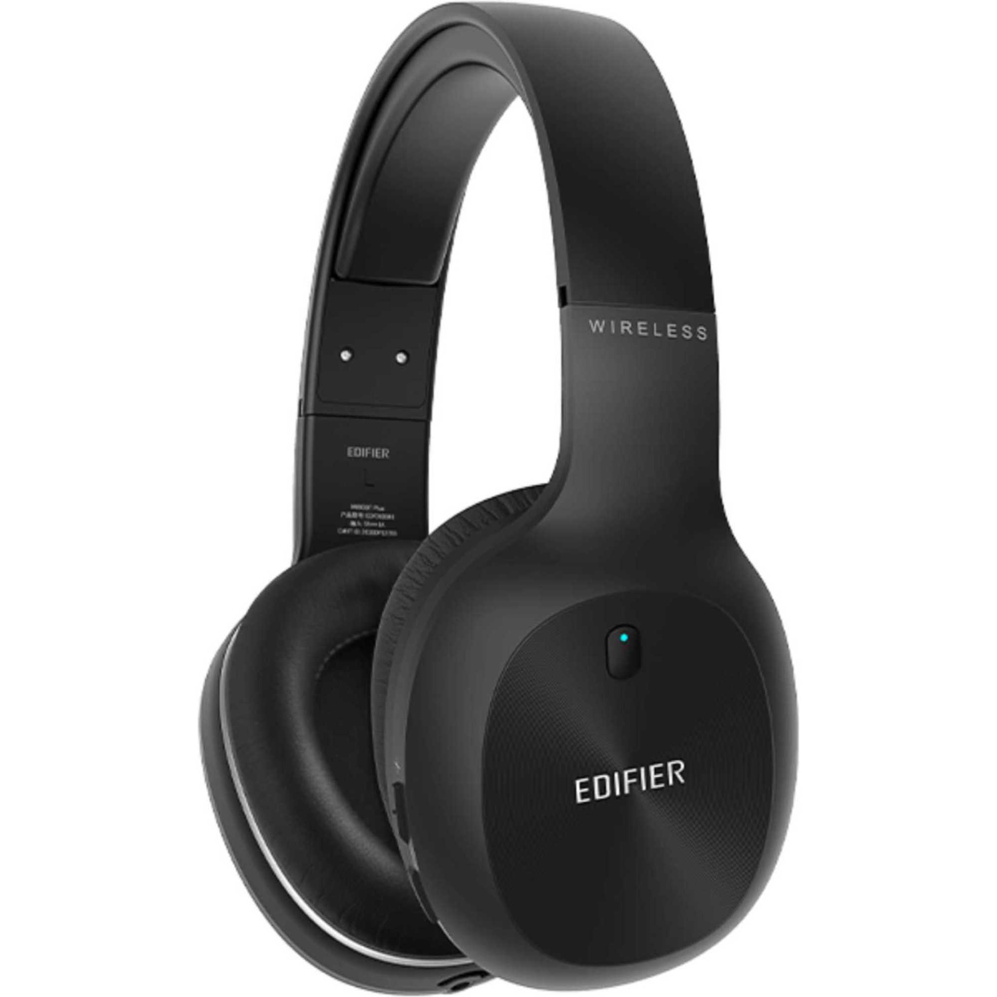 W800BT-PLUS Noise Cancelling Over-Ear aptX Stereo Headphones - Black