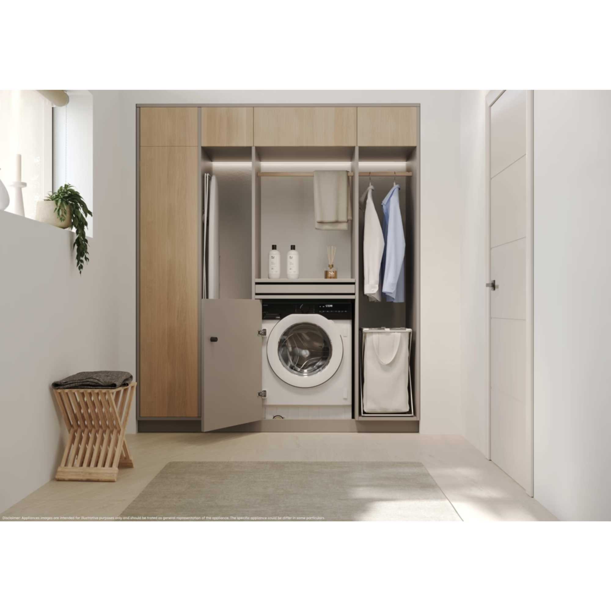 9kg Wash 6kg Dry 1600rpm Washer Dryer - BHA6S696M6D9-80
