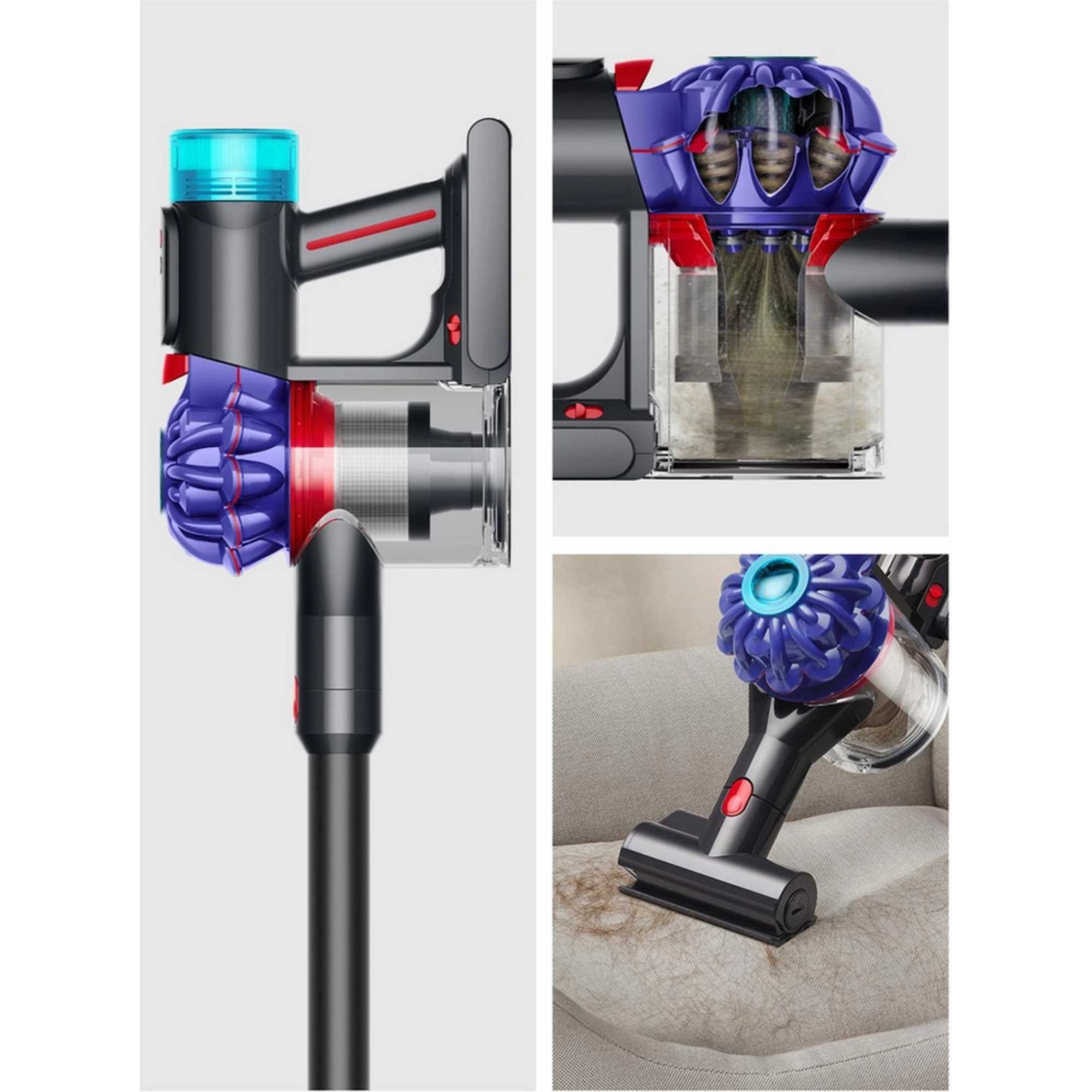 V10KONICAL Cordless Vacuum, Vinca/Black